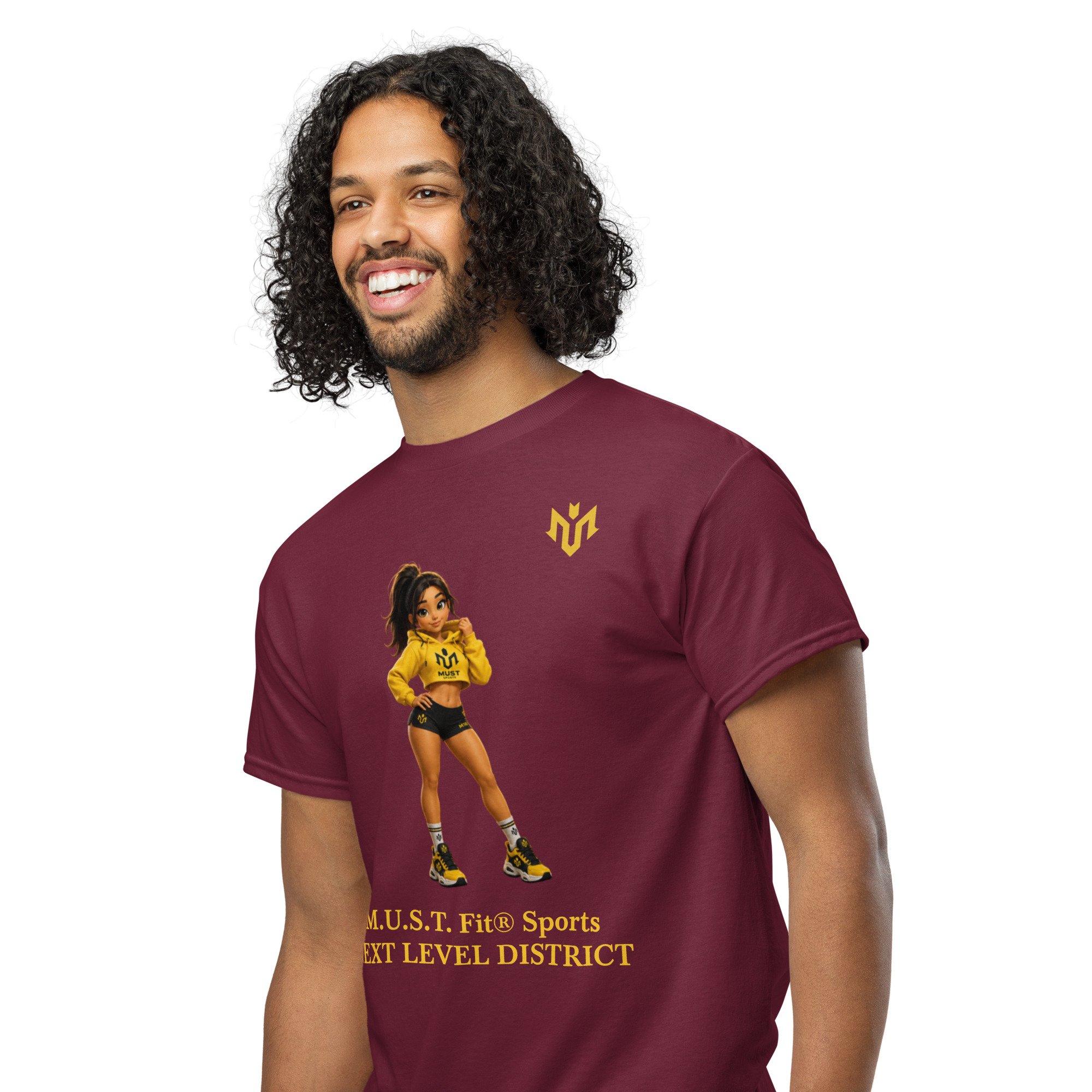 unisex-sports-tee-maroon-left-front-6a070637a7f4e.jpg