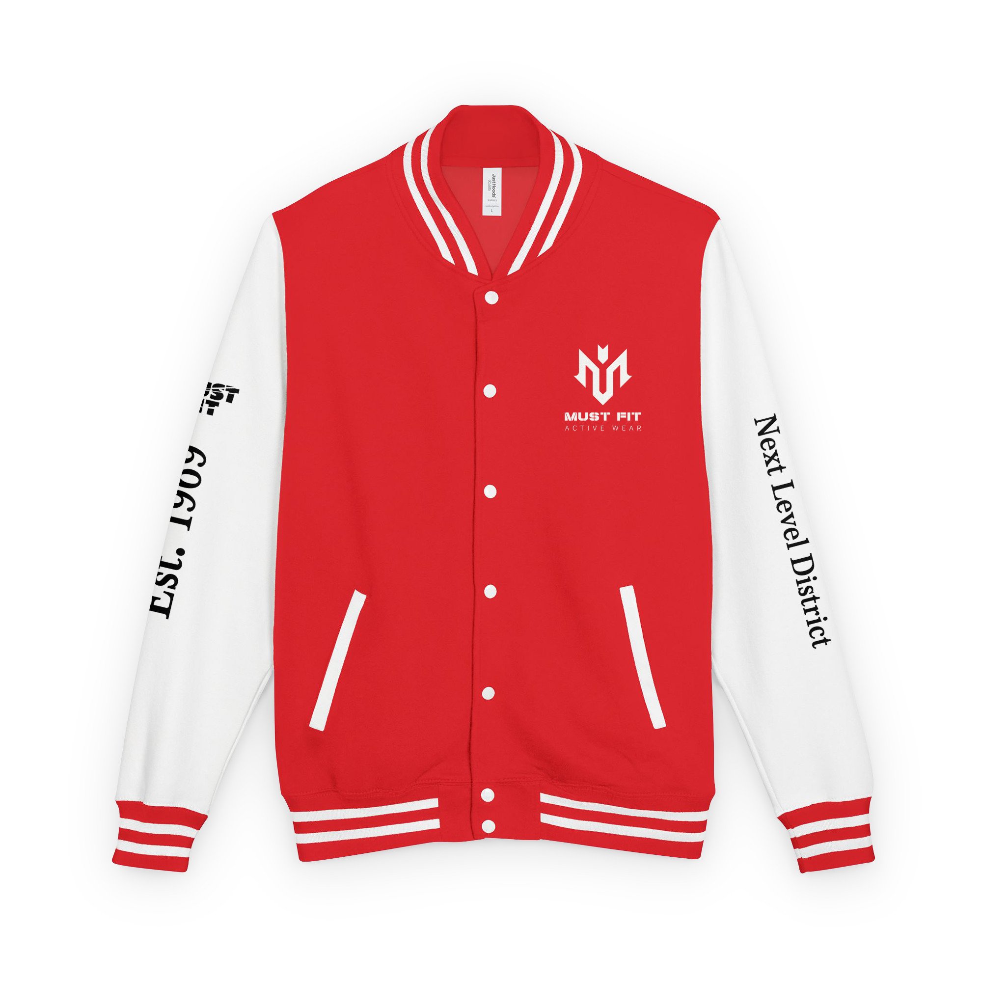 unisex-heavyweight-letterman-jacket-fire-red-arctic-white-front-6a113441af47f.jpg