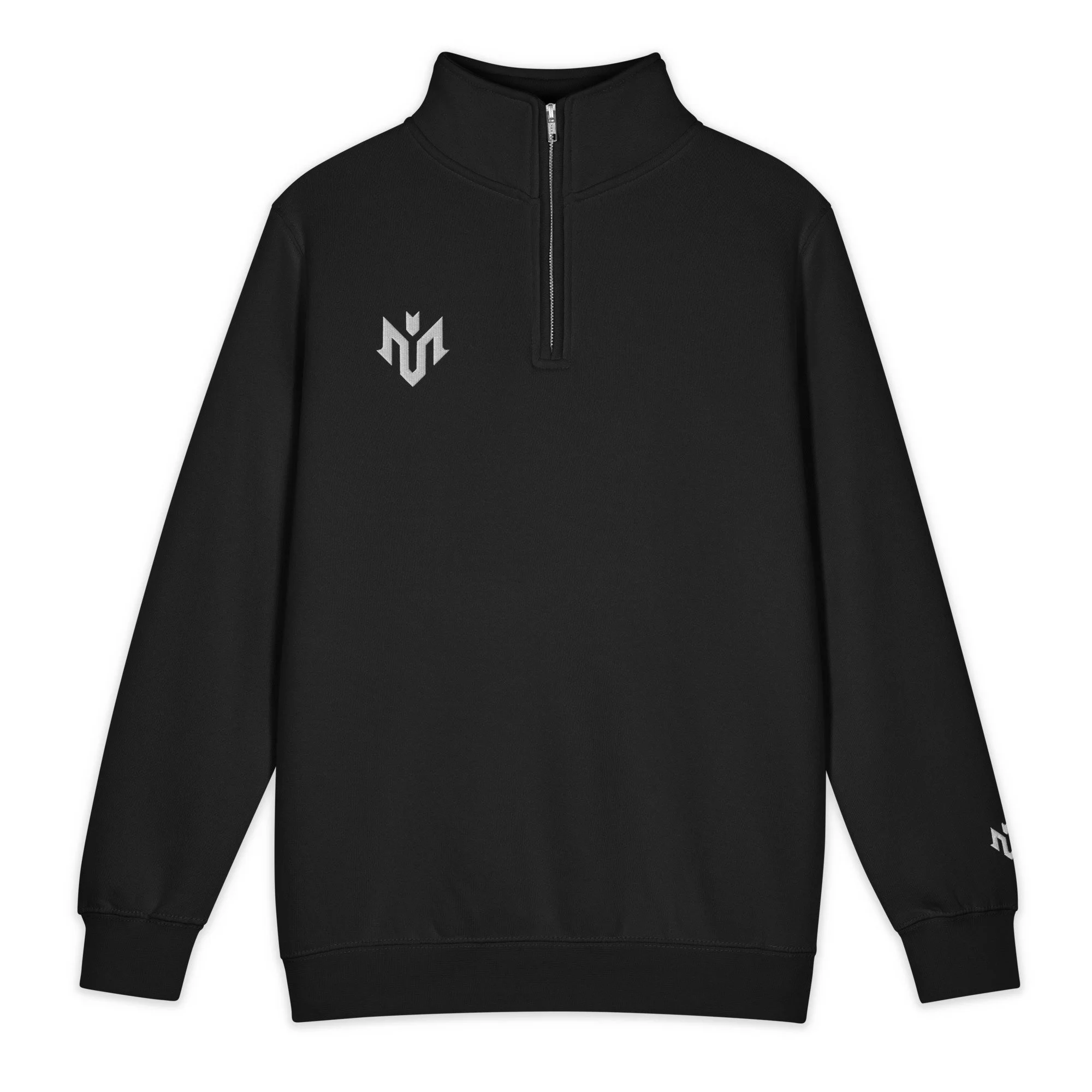 unisex-premium-quarter-zip-sweatshirt-black-front-6a16cd41d737e.jpg