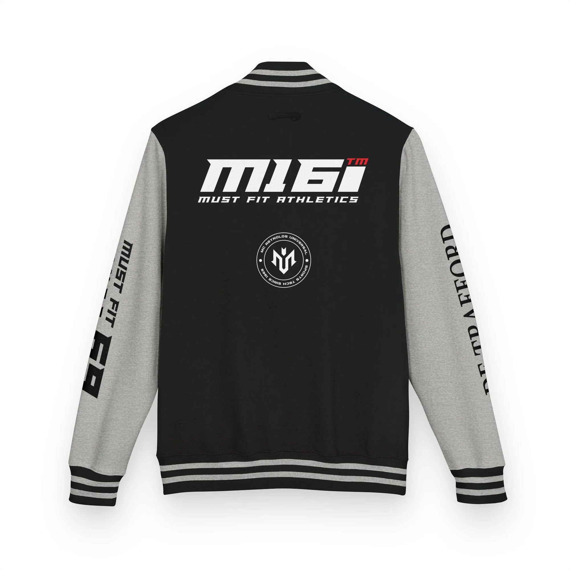 unisex-heavyweight-letterman-jacket-jet-black-heather-grey-back-6a1d80a3e77cd.jpg