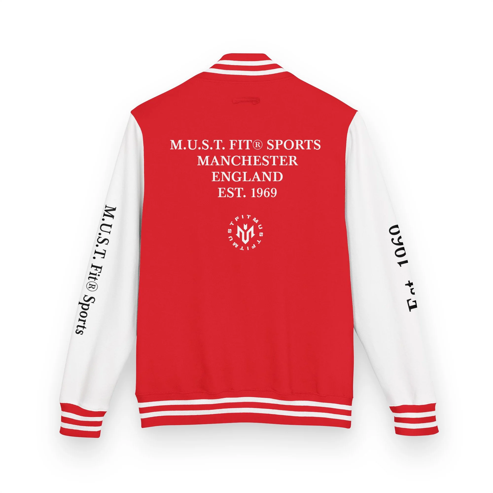 unisex-heavyweight-letterman-jacket-fire-red-arctic-white-back-6a1d818e0f47b.jpg