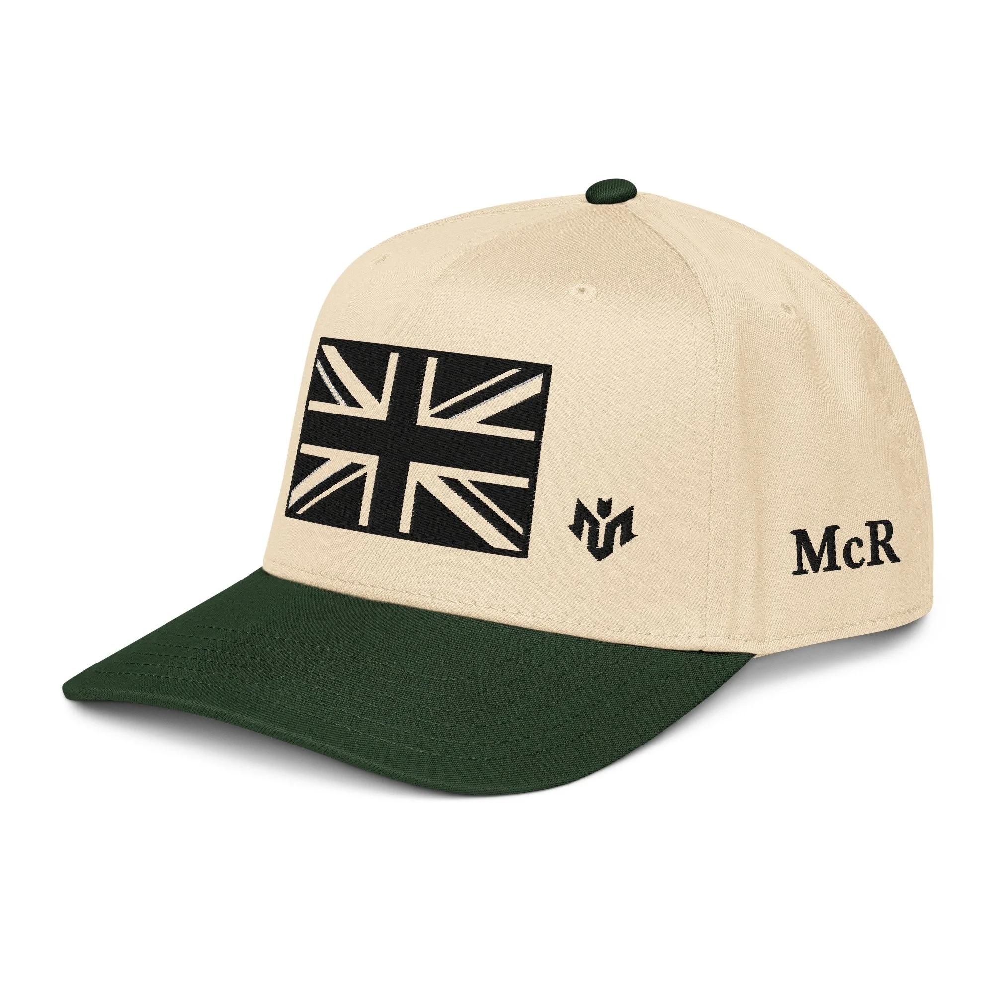 5-panel-mid-profile-baseball-cap-dark-green-natural-left-front-6a4e95794ede0.jpg