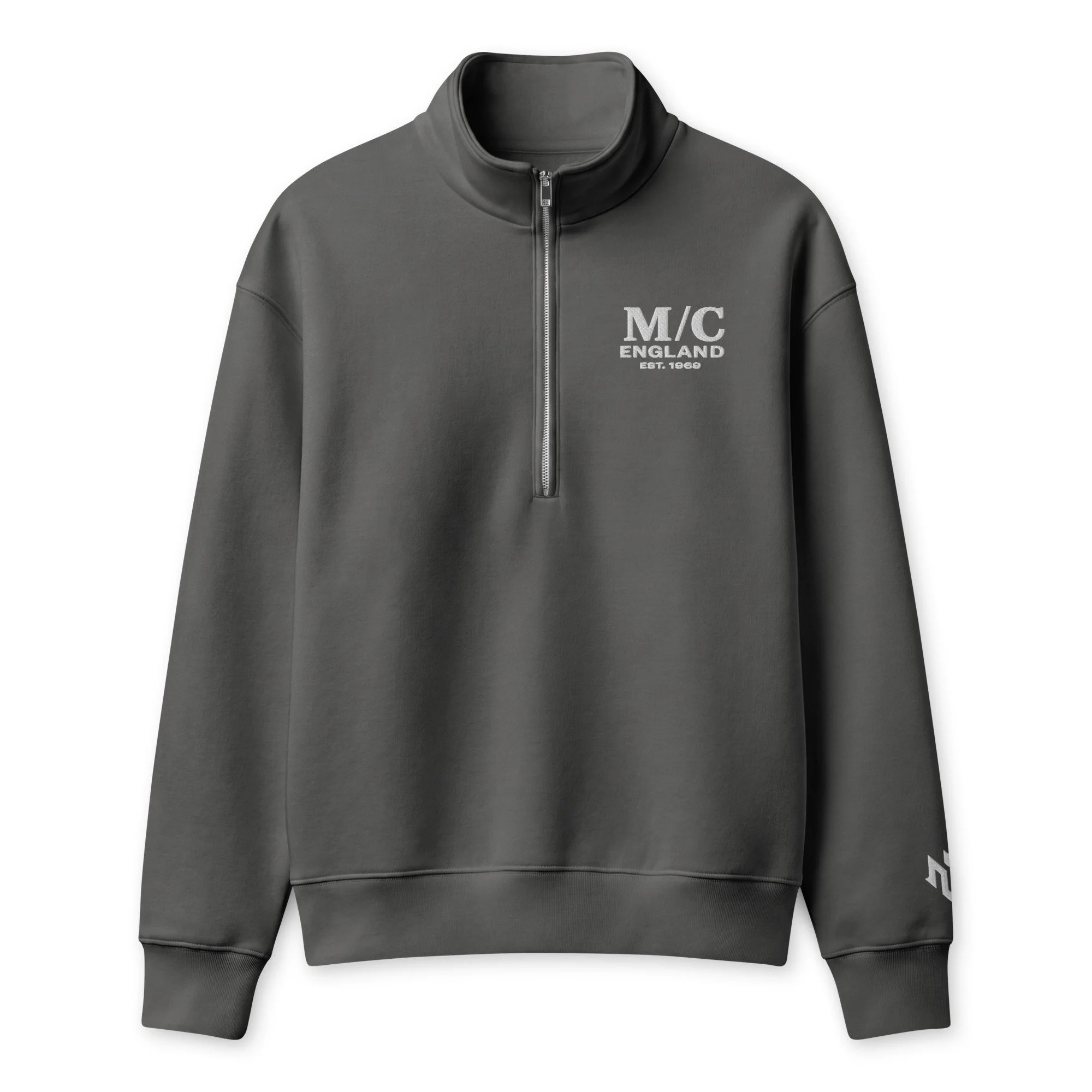 unisex-heavyweight-half-zip-pullover-asphalt-front-6a61aea7d24a5.jpg
