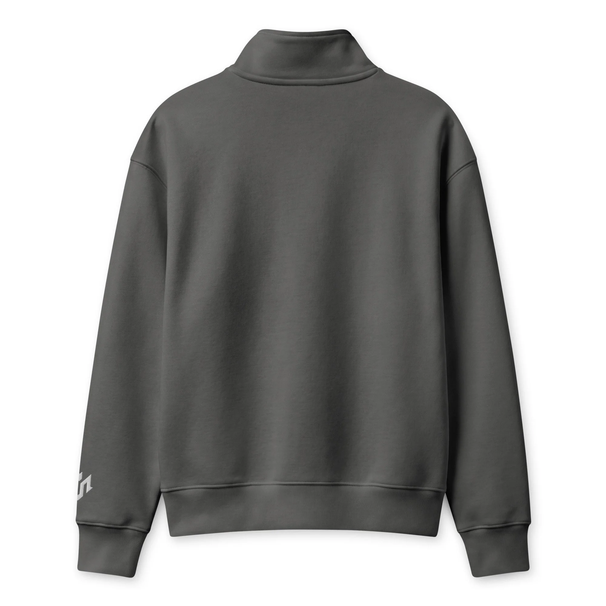 unisex-heavyweight-half-zip-pullover-asphalt-back-6a61aea7d31cd.jpg
