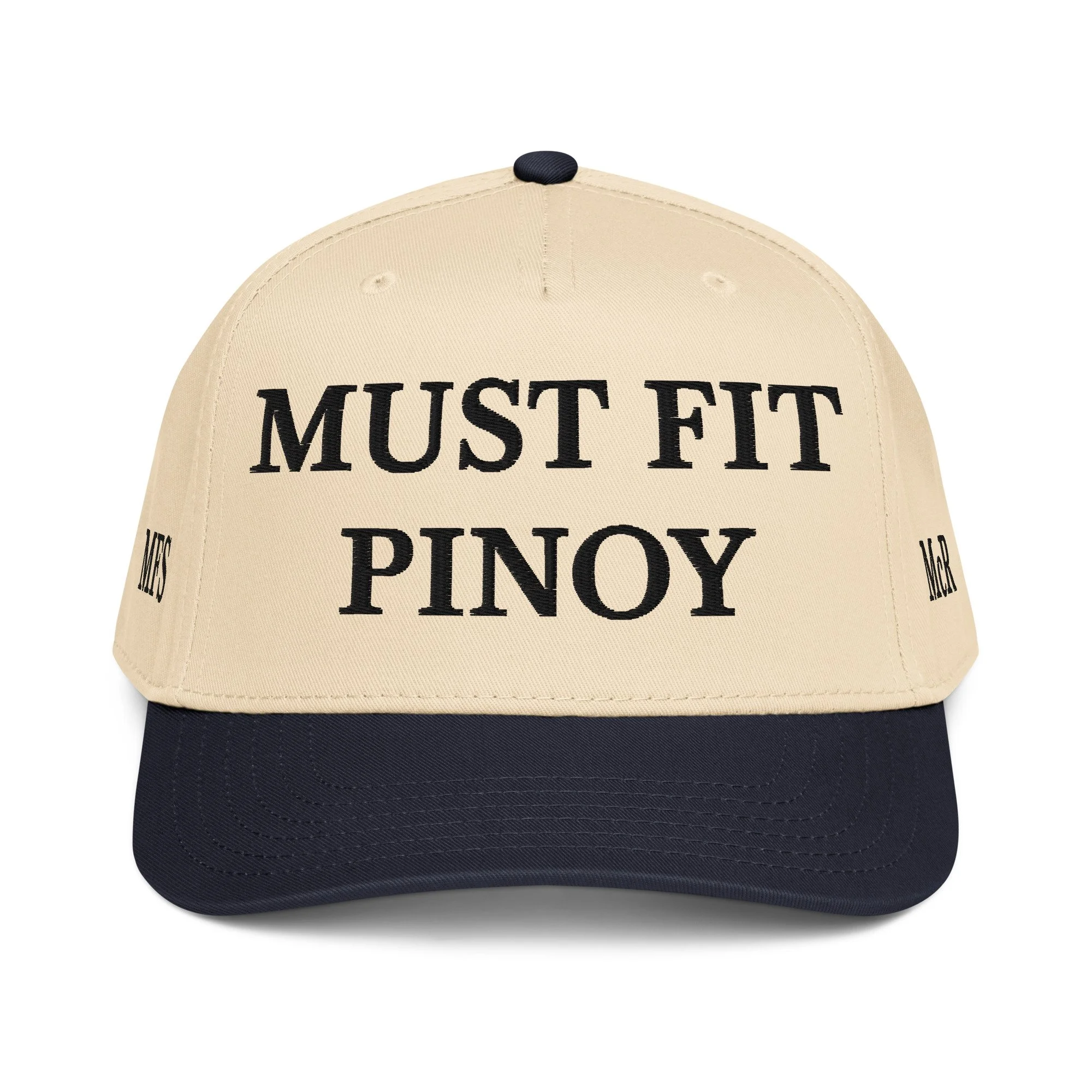 5-panel-mid-profile-baseball-cap-navy-natural-front-6a6268b439213.jpg
