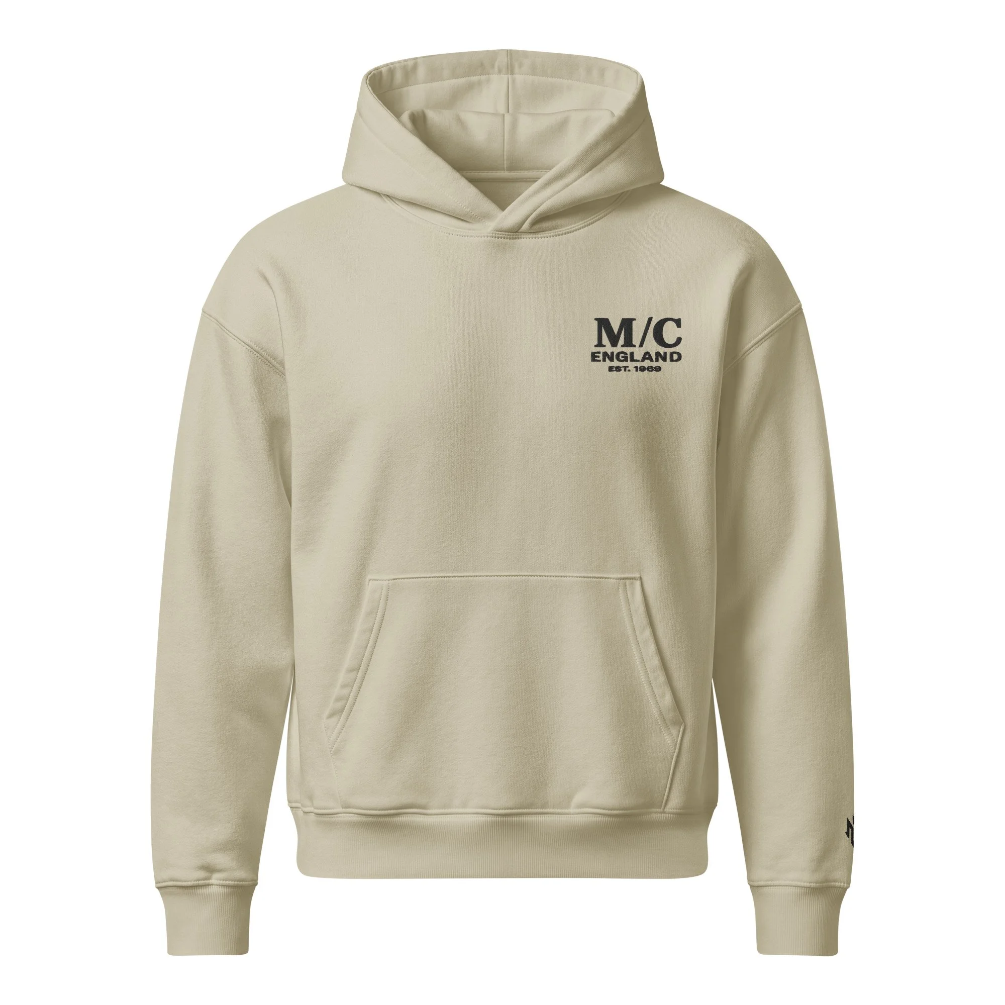 unisex-relaxed-mid-weight-chaser-hooded-sweatshirt-stone-front-6a718919188e6.jpg