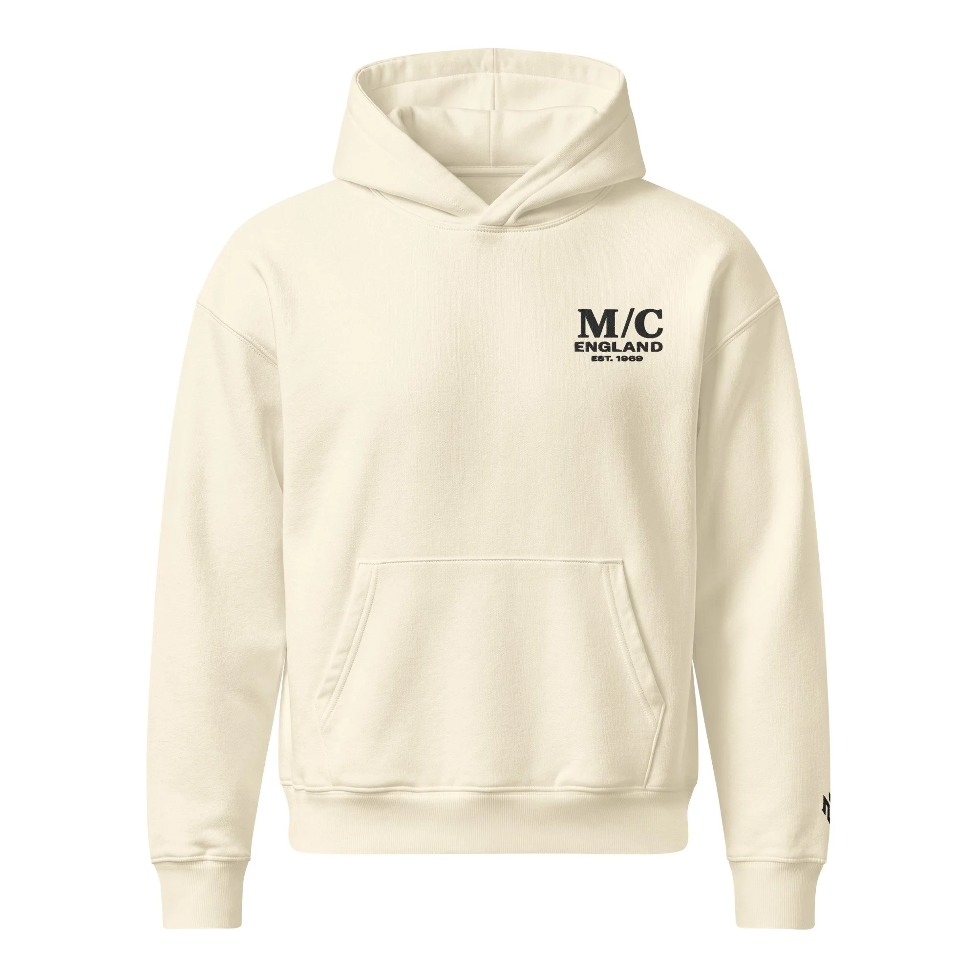 unisex-relaxed-mid-weight-chaser-hooded-sweatshirt-cream-front-6a7189191bb7f.jpg