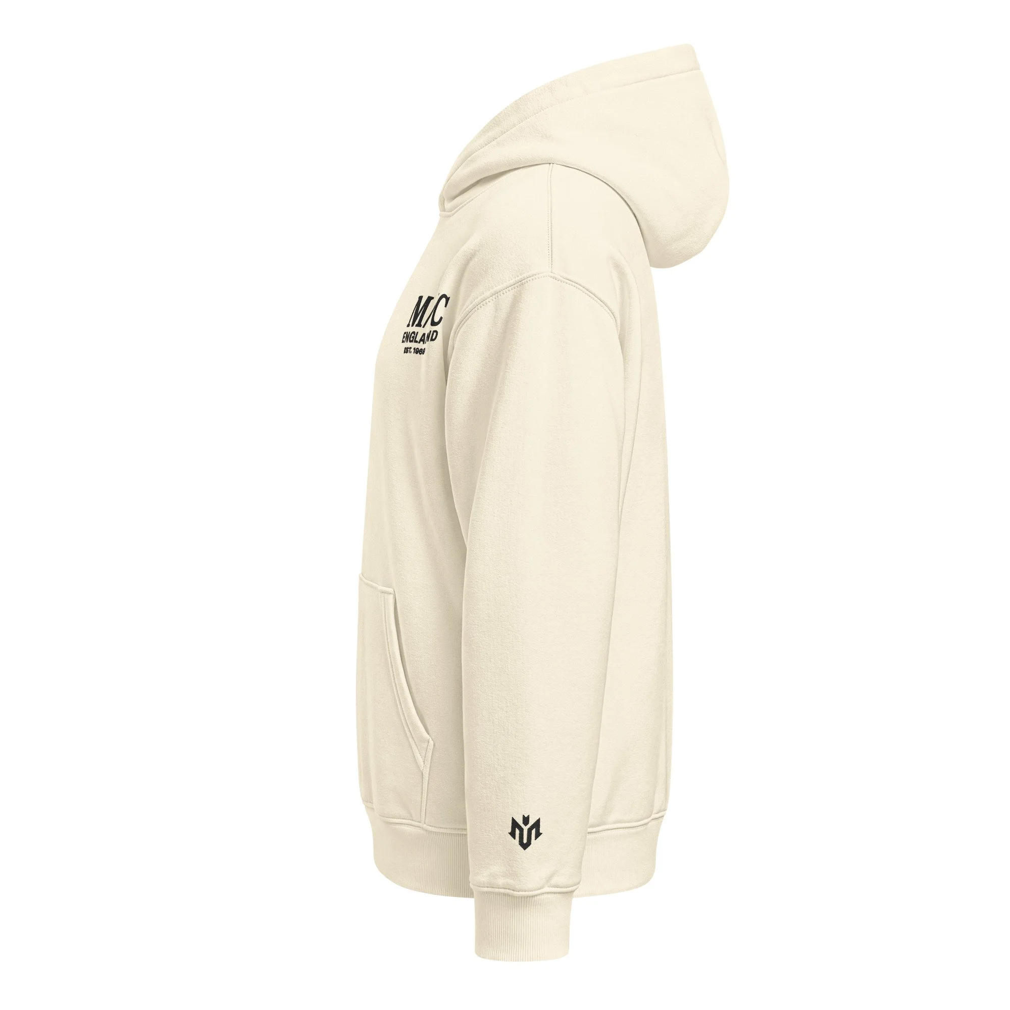 unisex-relaxed-mid-weight-chaser-hooded-sweatshirt-cream-left-6a7189191c05b.jpg
