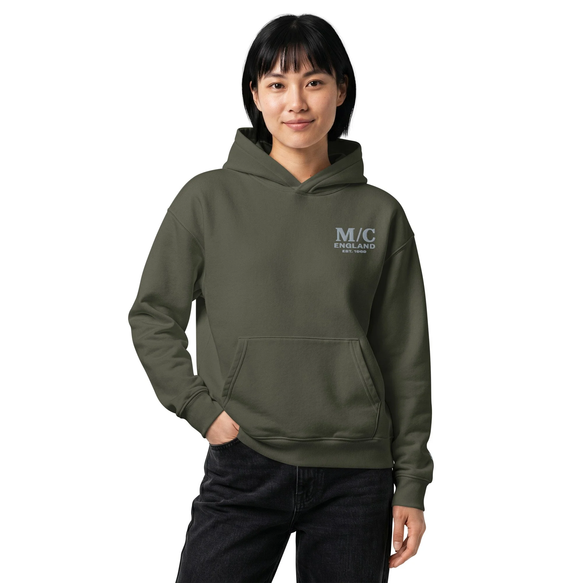 unisex-relaxed-mid-weight-chaser-hooded-sweatshirt-khaki-green-front-6a71897331a42.jpg