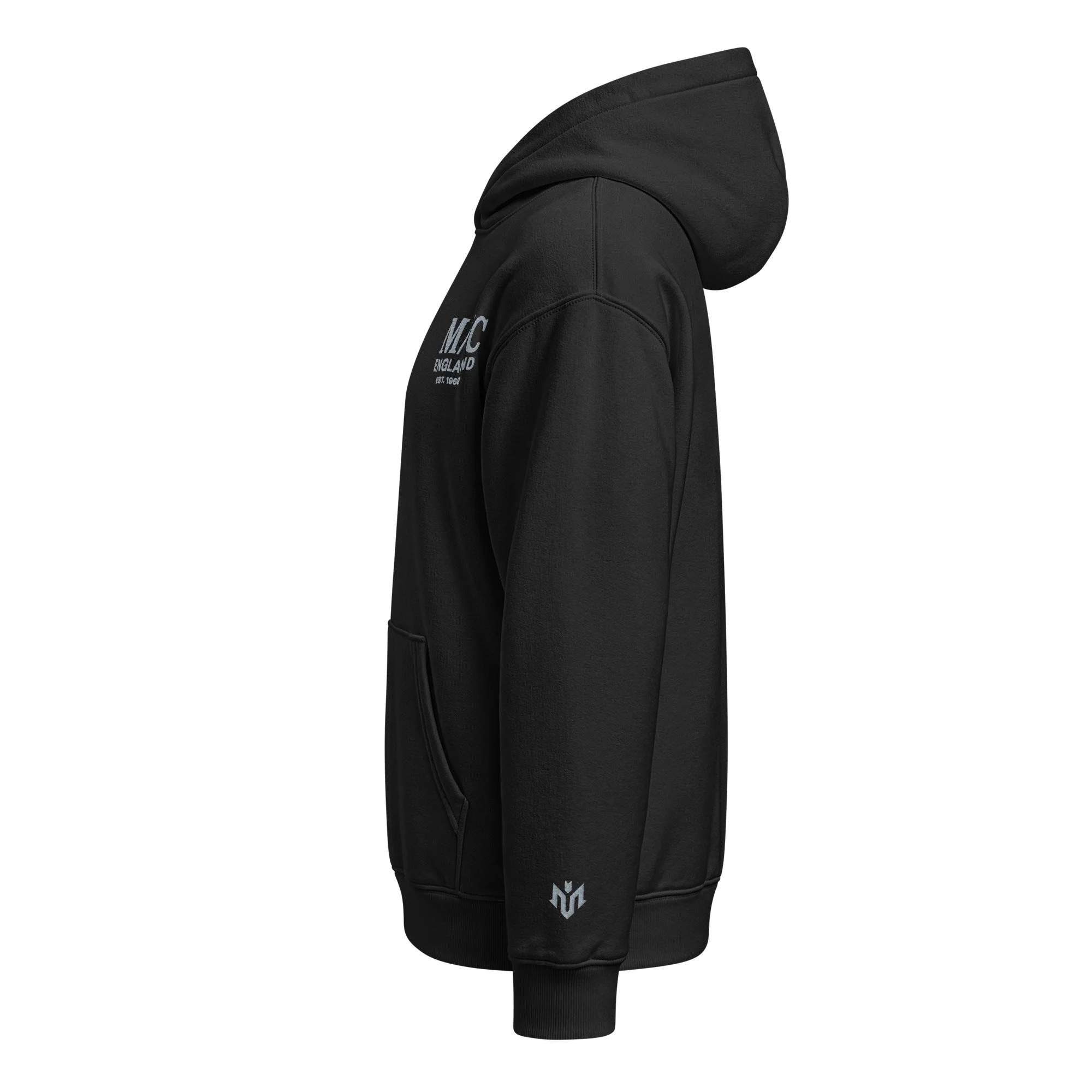 unisex-relaxed-mid-weight-chaser-hooded-sweatshirt-black-left-6a7189733282c.jpg