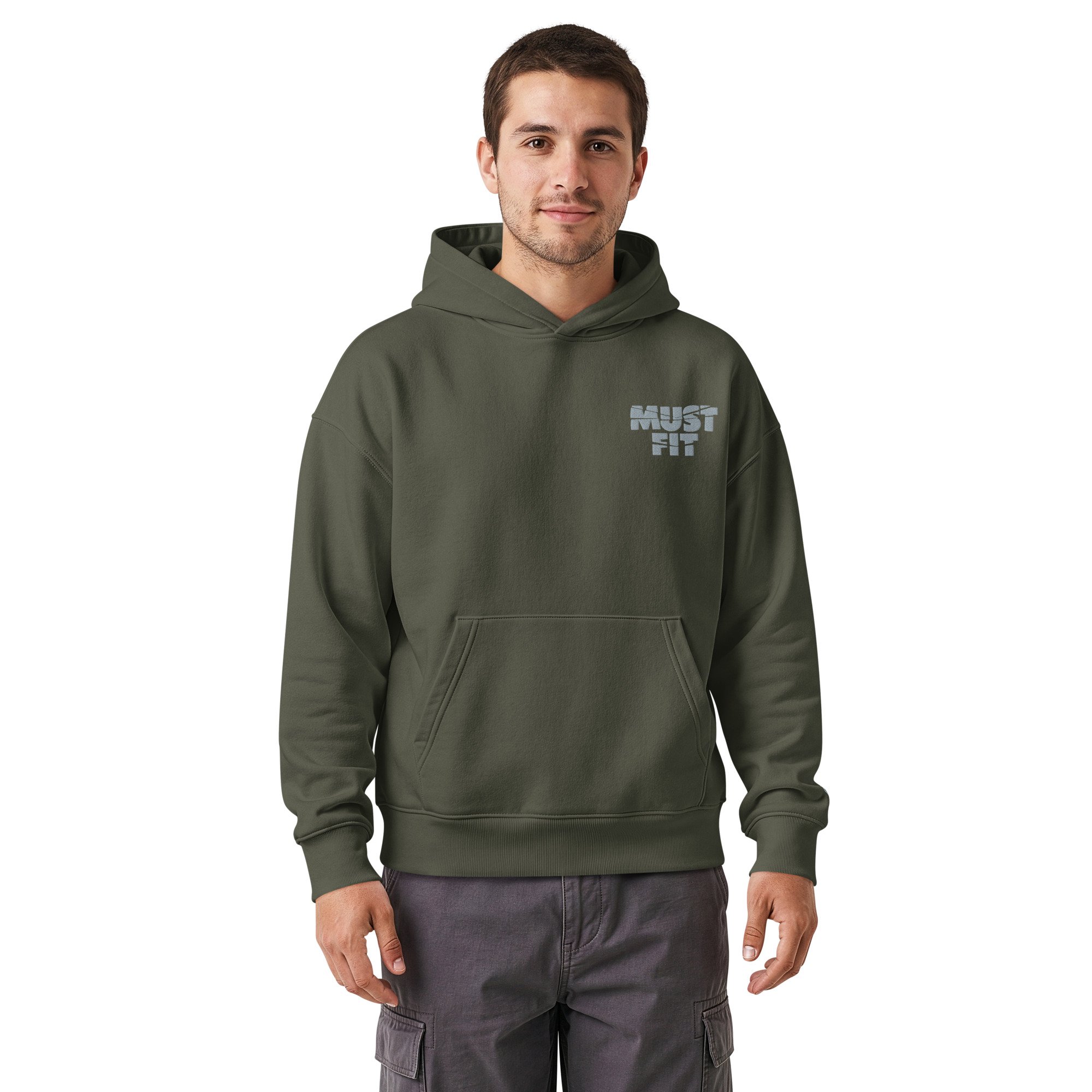 unisex-relaxed-mid-weight-chaser-hooded-sweatshirt-khaki-green-front-6a71899a2f4a9.jpg