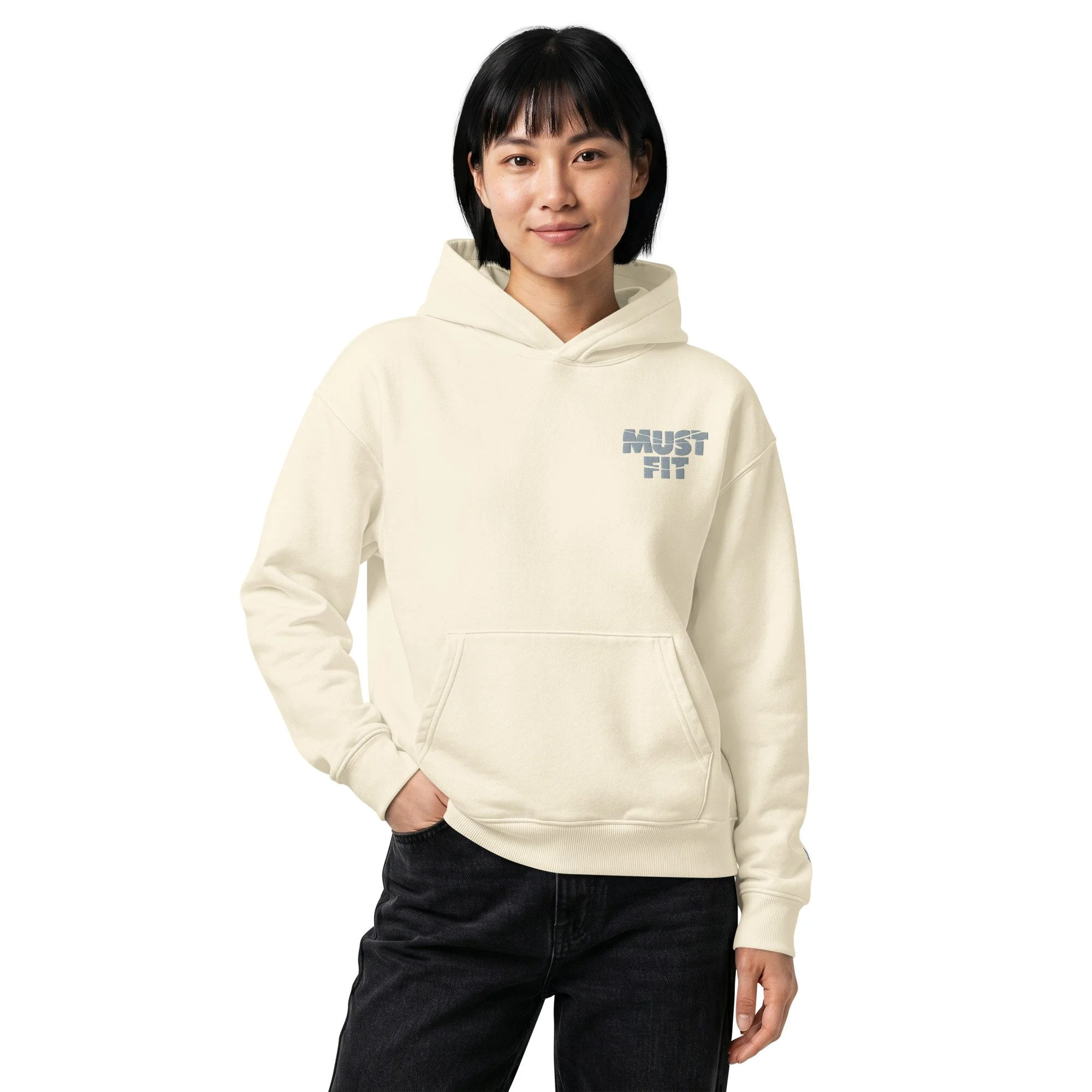 unisex-relaxed-mid-weight-chaser-hooded-sweatshirt-cream-front-6a71899a2fbdf.jpg