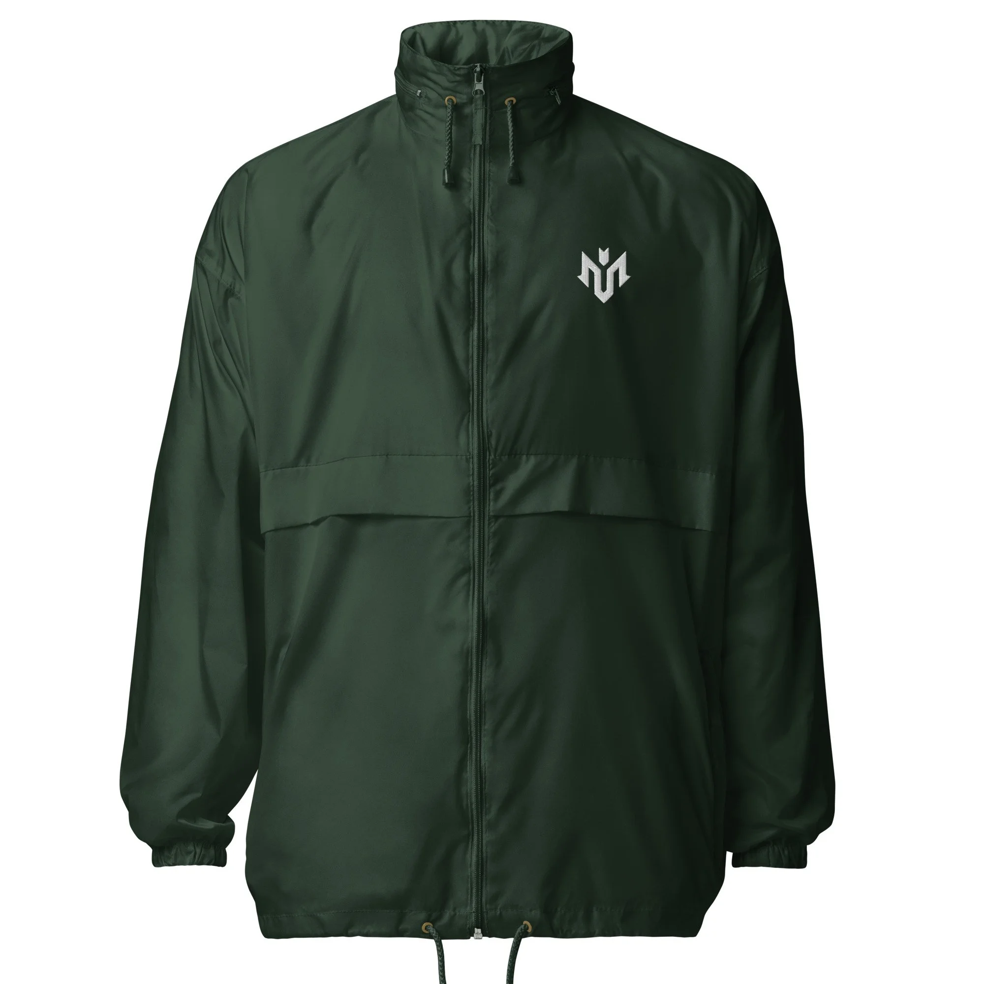 unisex-basic-windbreaker-forest-green-front-6a74d726a67e8.jpg