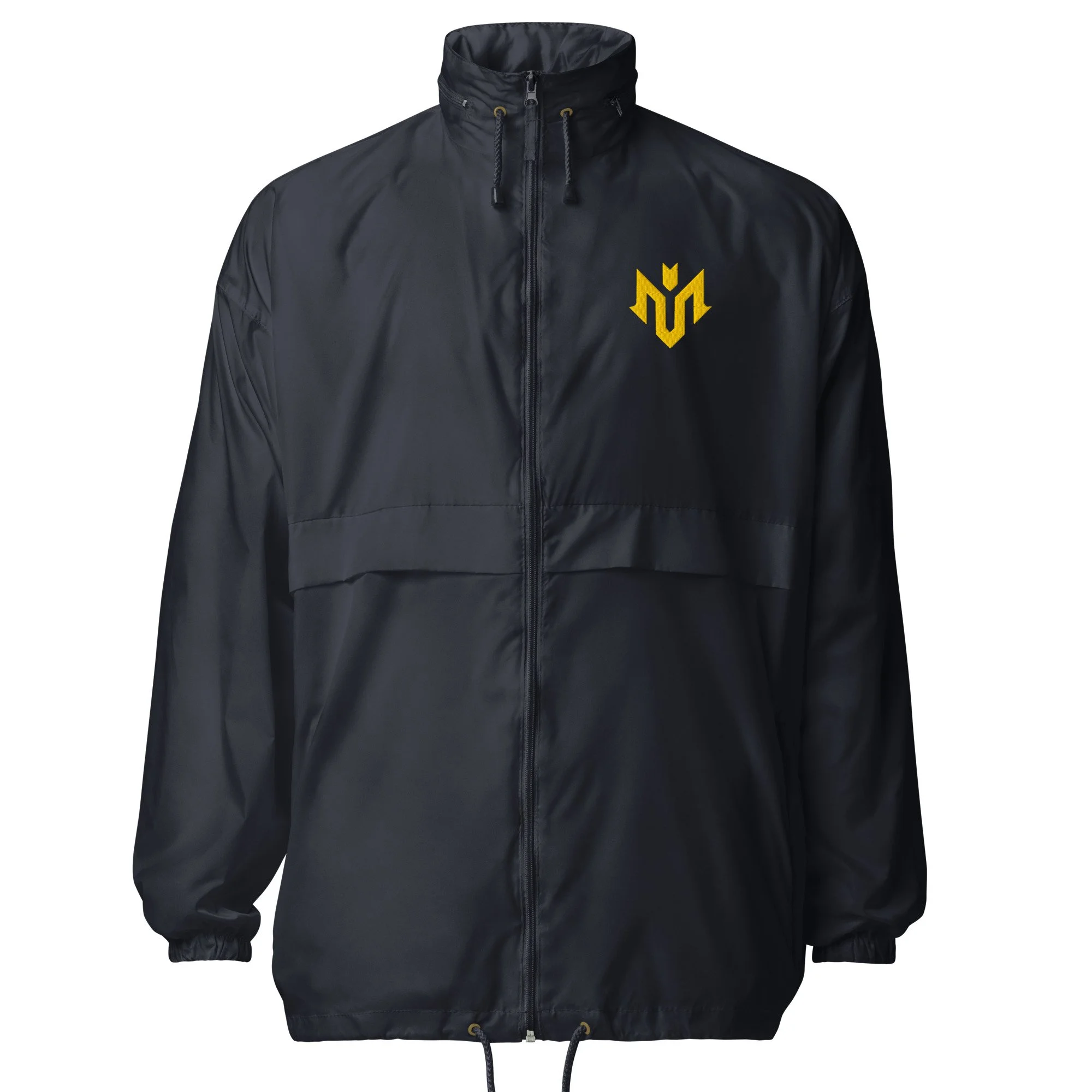 unisex-basic-windbreaker-navy-front-6a91f0753fa8b.jpg
