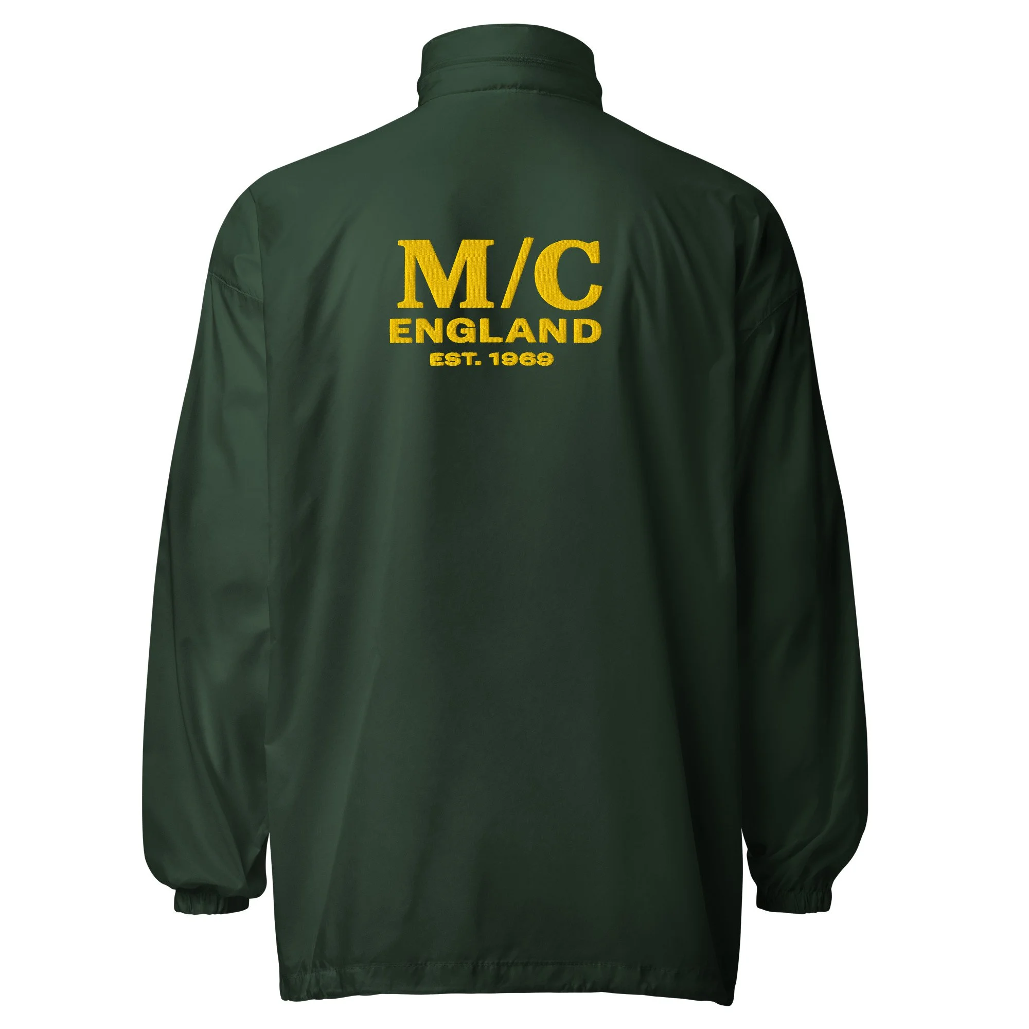 unisex-basic-windbreaker-forest-green-back-6a91f093cebab.jpg