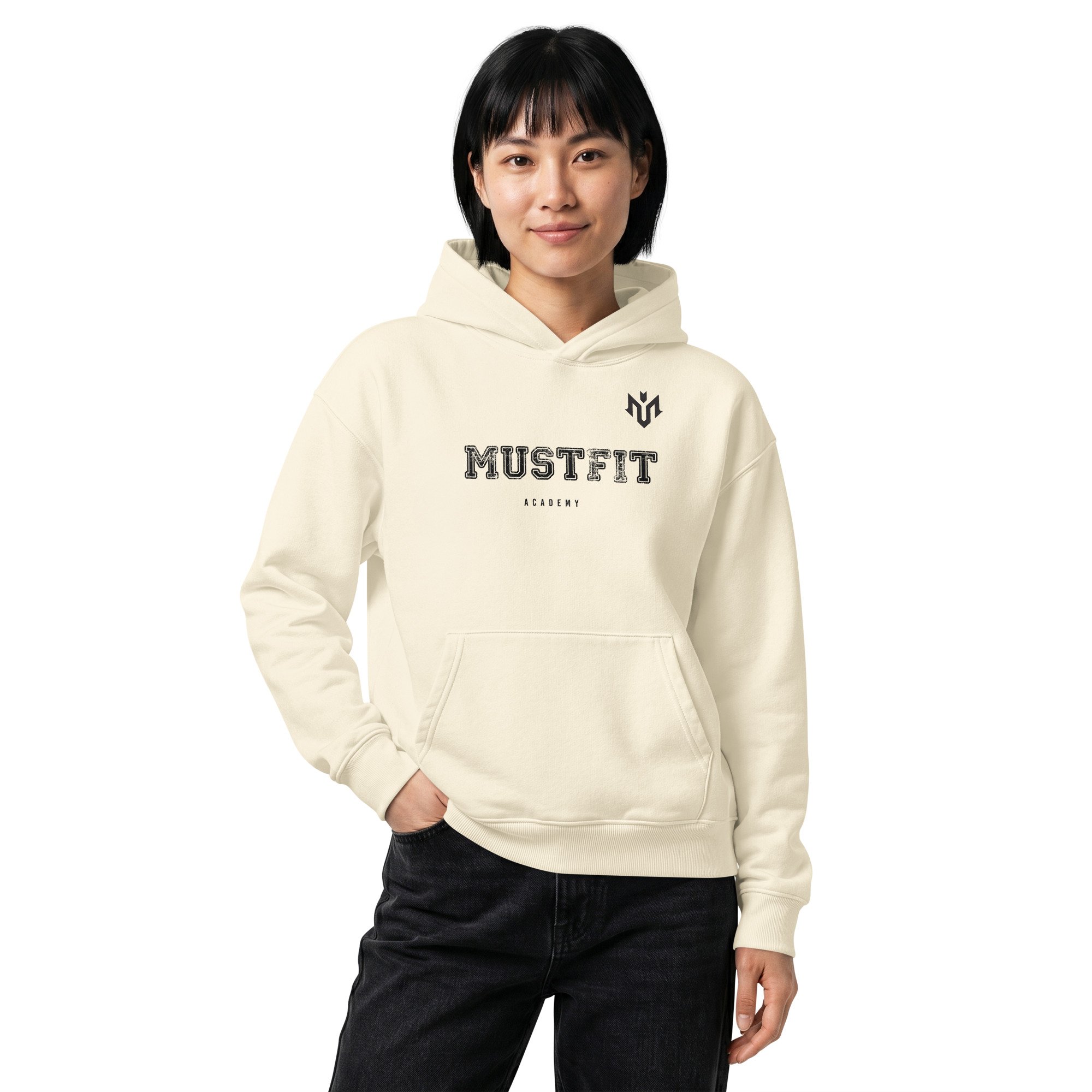 unisex-relaxed-mid-weight-chaser-hooded-sweatshirt-cream-front-6a9c79eb82a6f.jpg