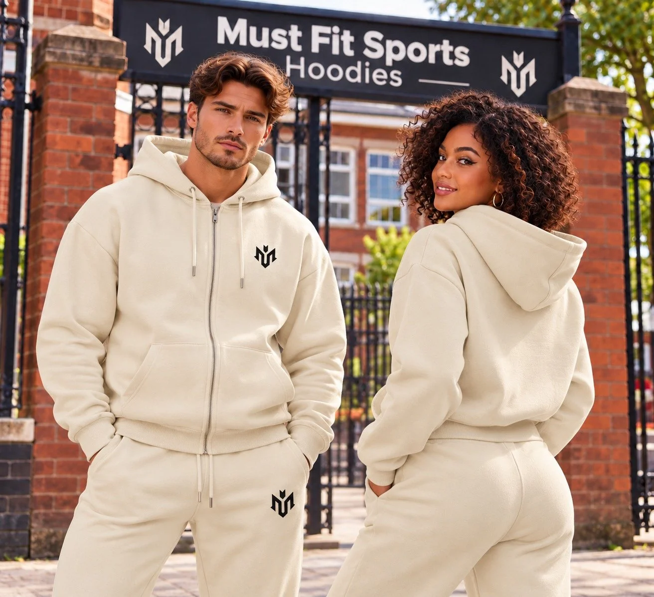350 GSM Hoodie Set: Keep Warm. Keep Moving. M.U.S.T. Fit® Sports