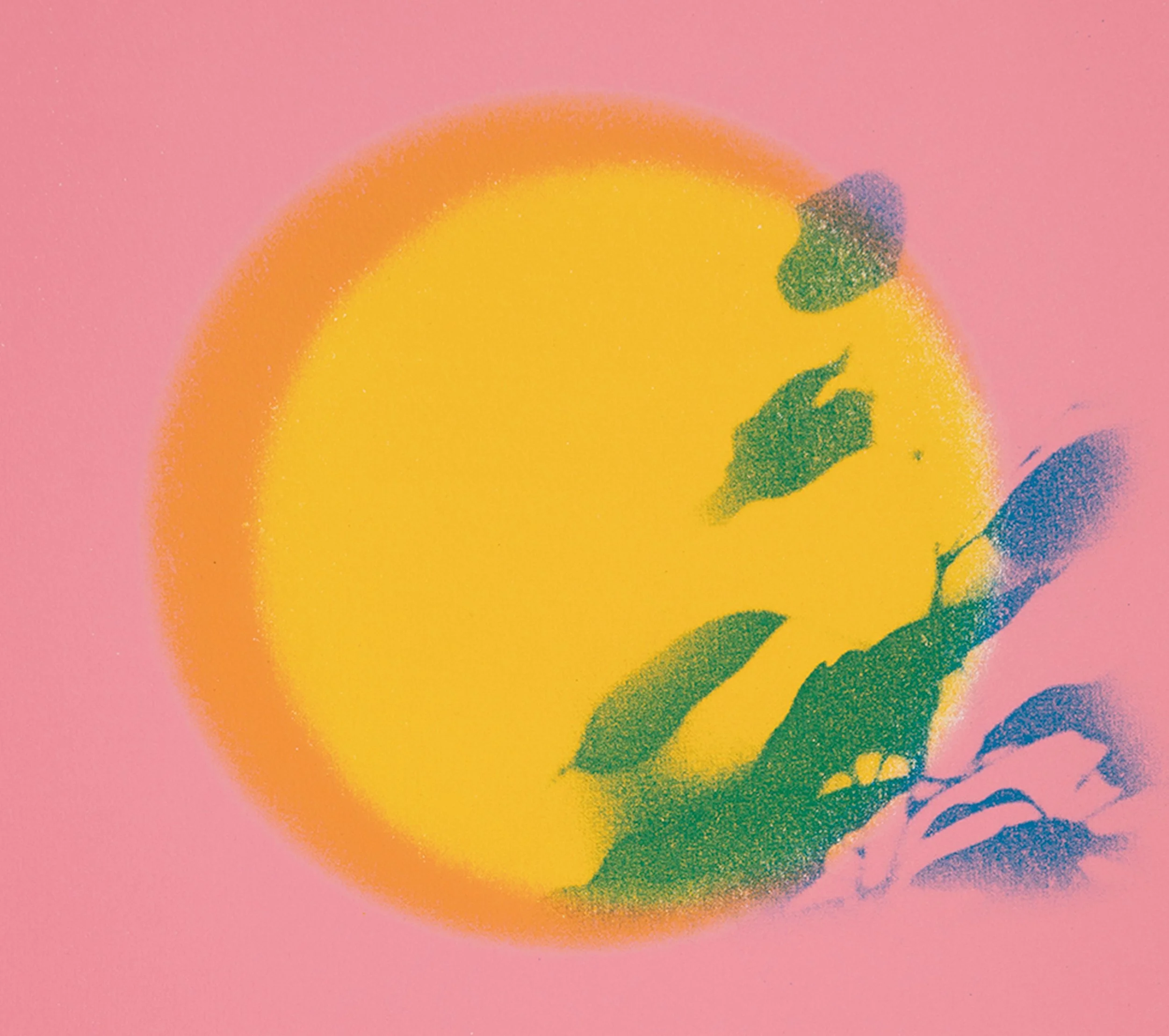 Liminal Light Screenprint close up