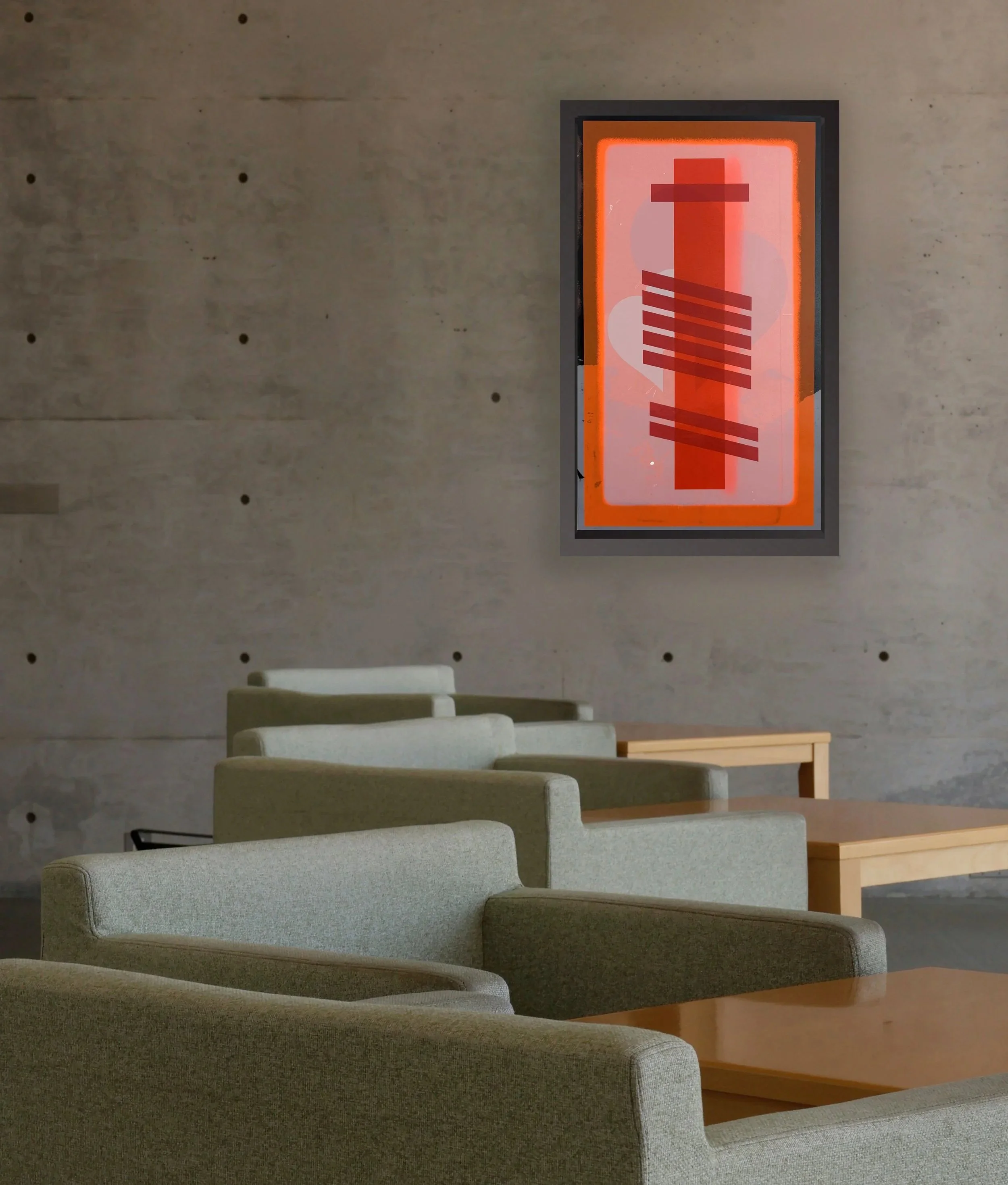 love in irish on a wall