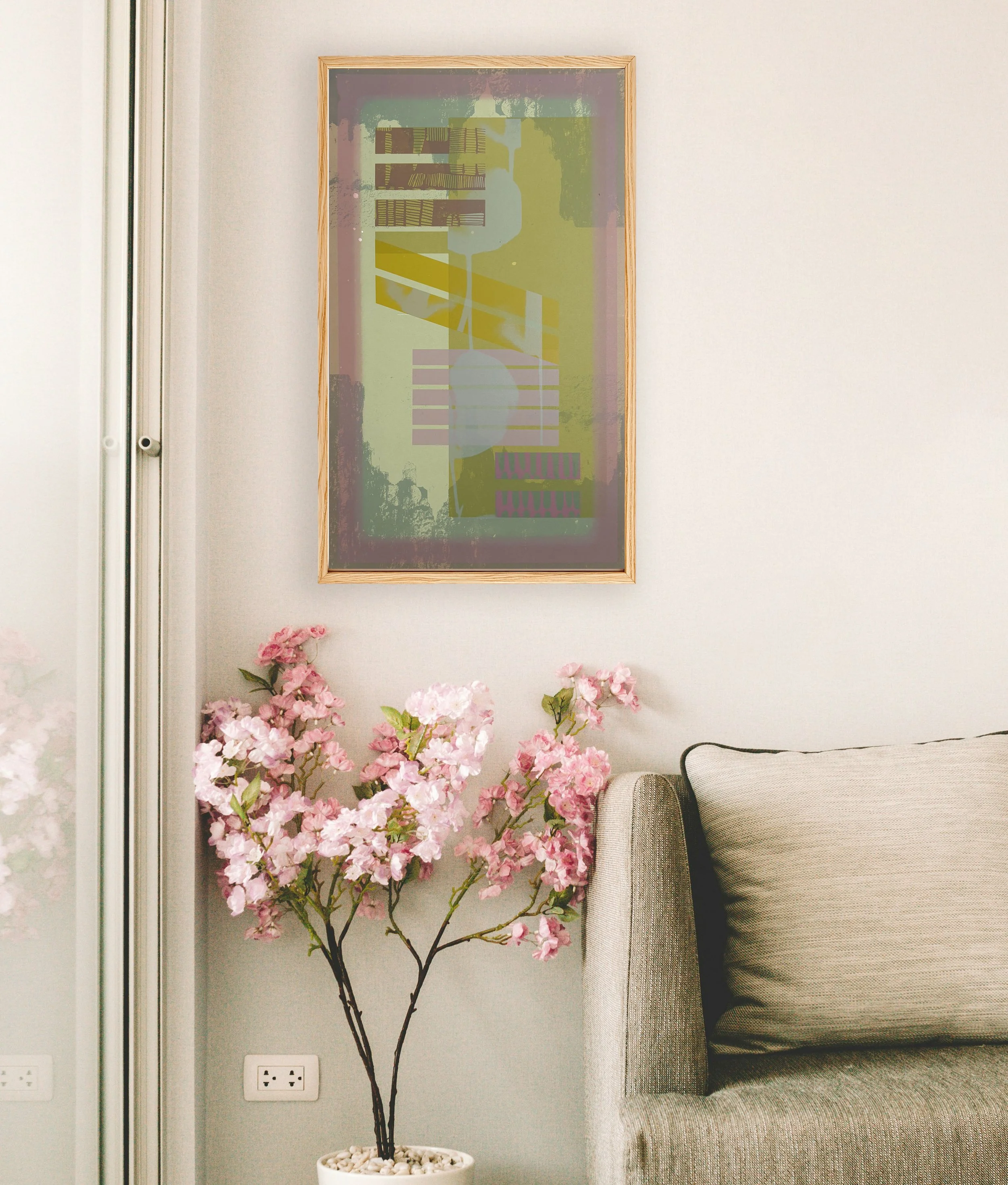 Framed word for light