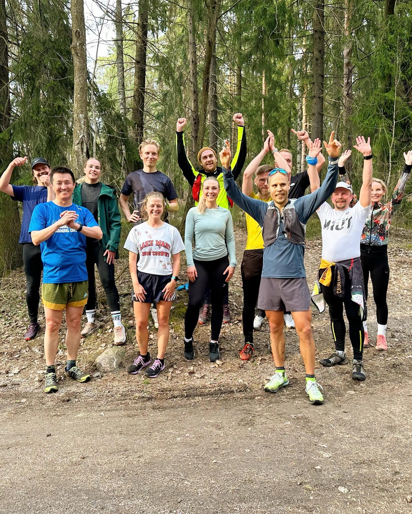 A suberb trail running practice with @supercell runners getting ready for @bodomtrail ✨ 

If you are interested in running together with your colleagues, drop me an email and I&rsquo;ll make sure to share my best trail running tips and tricks with yo