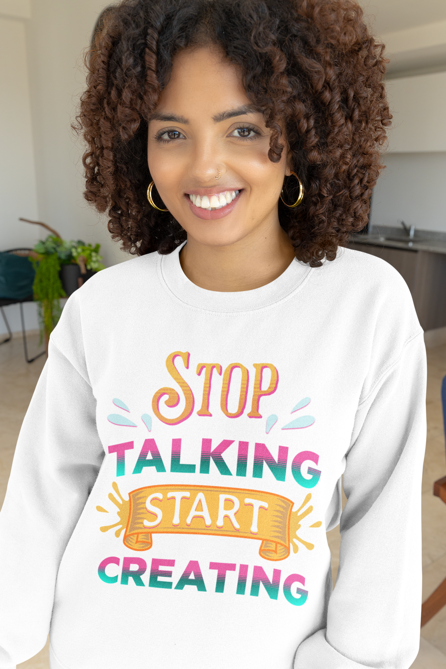 mockup-of-a-woman-with-curly-hair-wearing-a-gildan-sweatshirt-m31490.png