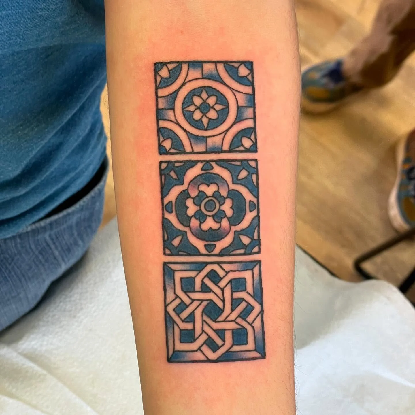 tiles from Dave! @d.a.kvam to book with Dave, DM him directly or call the shop! 612-224-9294 😎