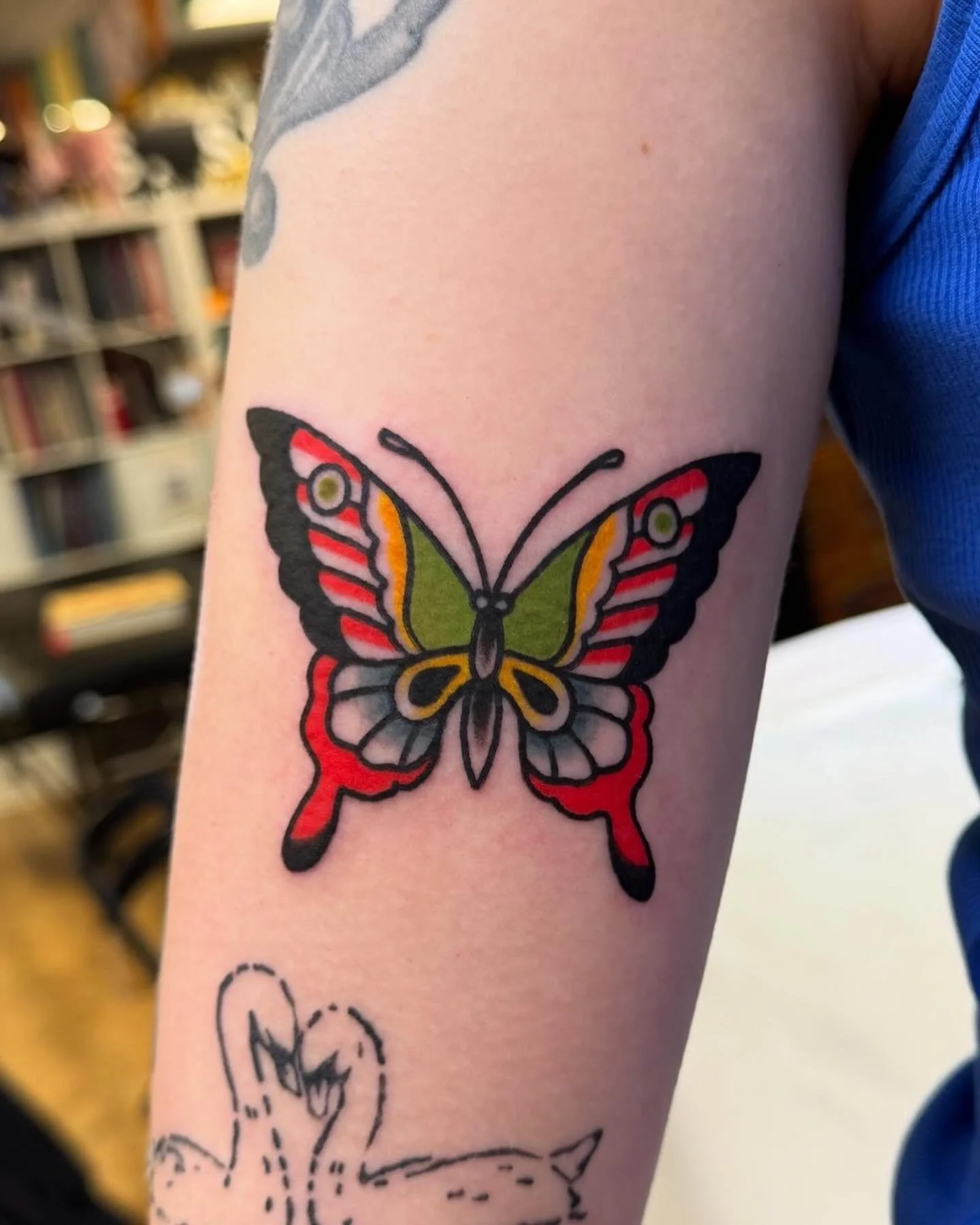 some butterflies from Jewels! To book with Jewels, email jewels.tattoo@gmail.com 😎😎