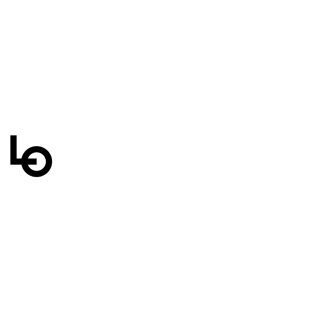 Logo for LO Norge med sort bakgrunn og hvitt tekst