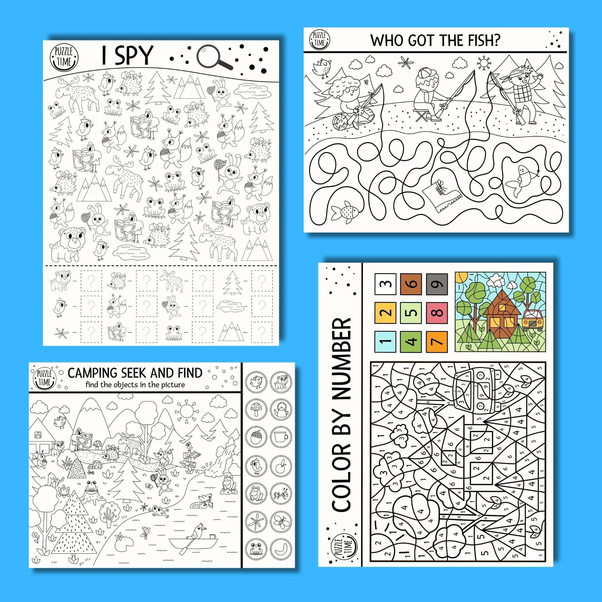 camping games for free