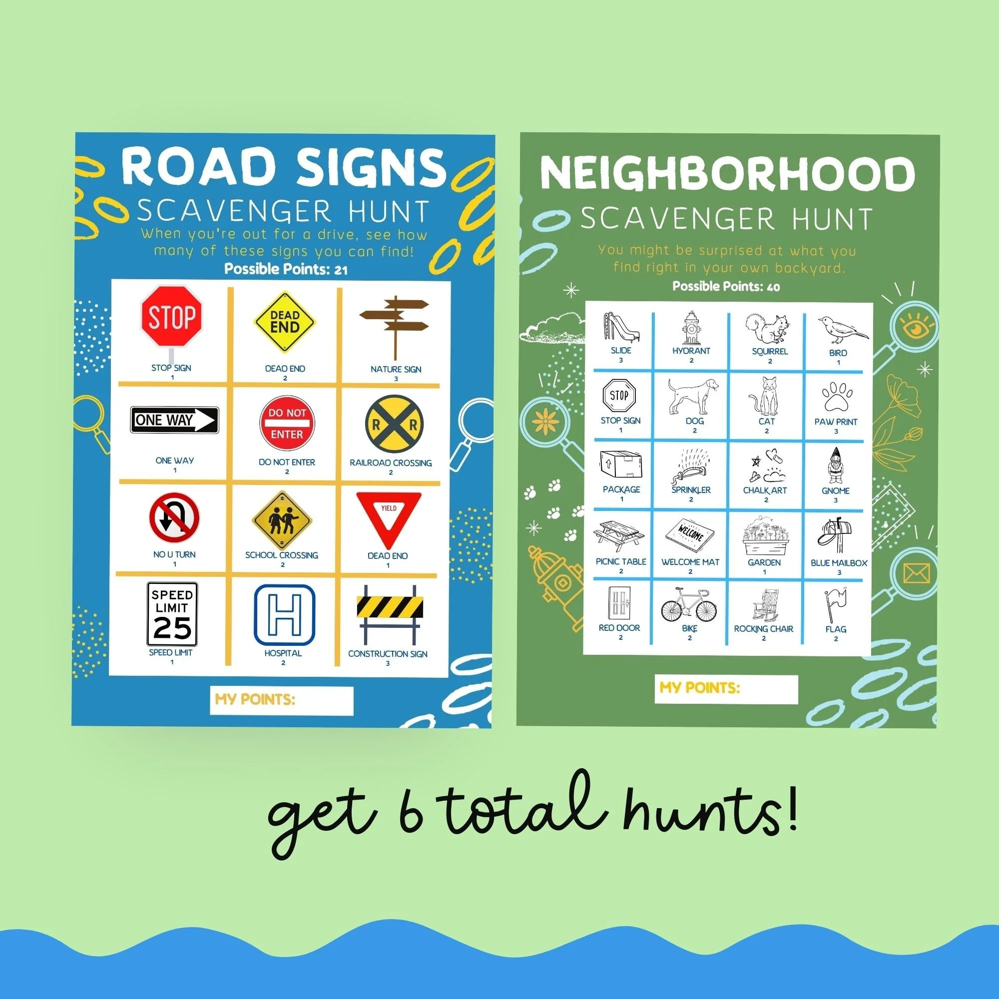 free scavenger hunts