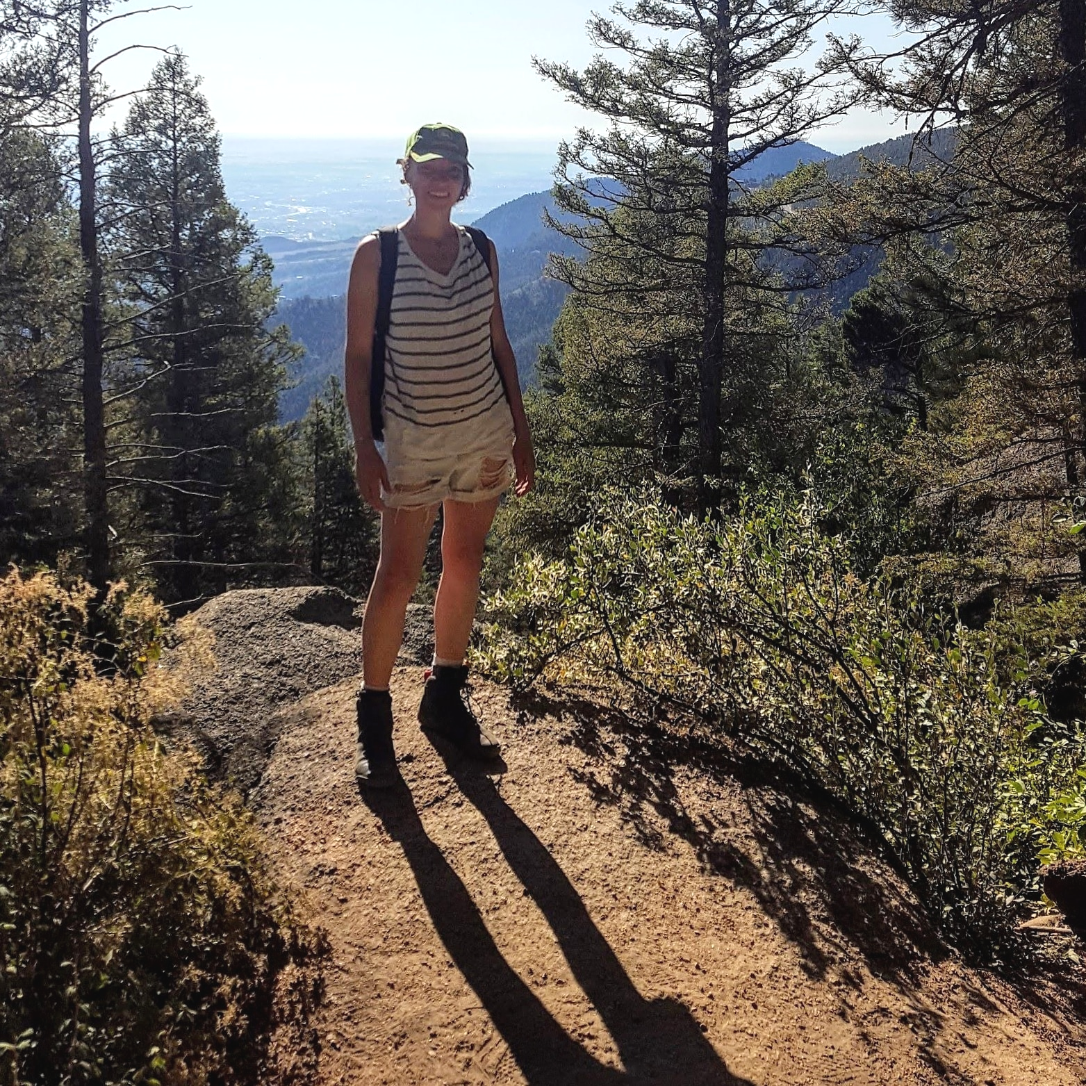 Stéphanie McGuirt hiking in Colorado
