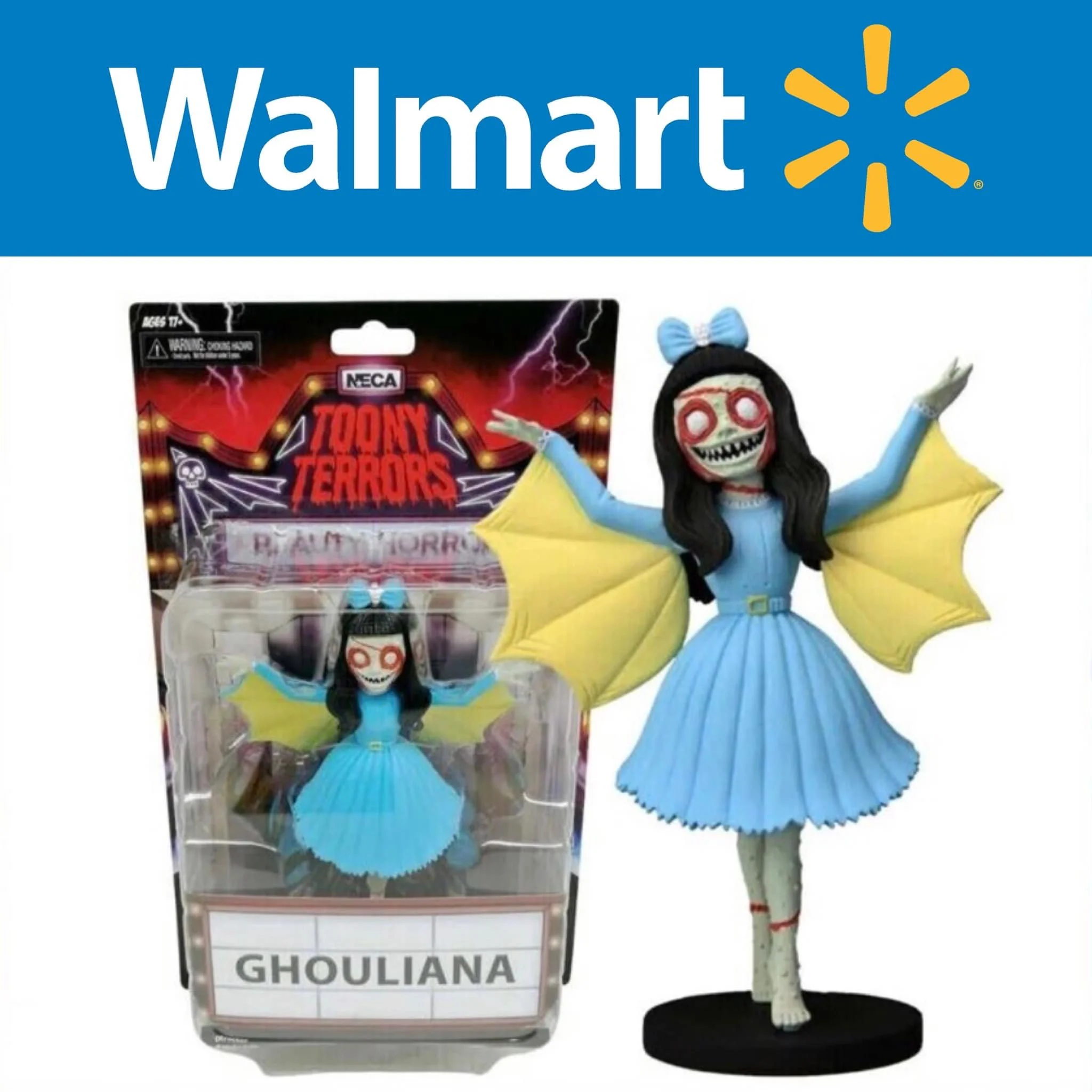NECA Toony Terrors SERIES 7 - GHOULIANA (The Beauty of Horror) 6" Action Figure