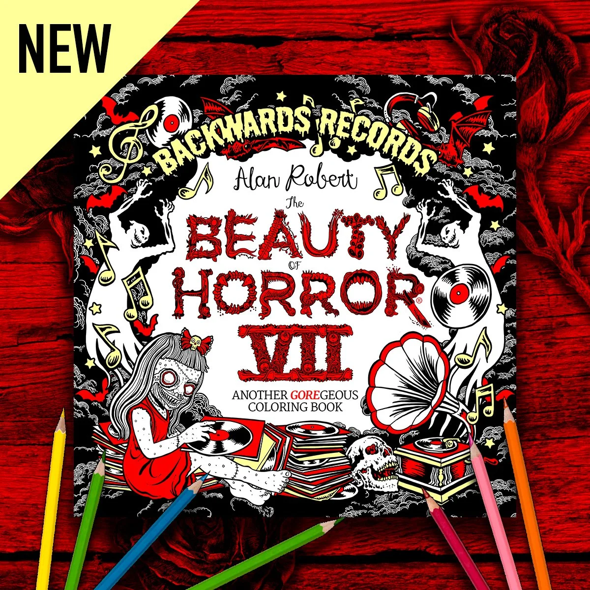 The Beauty of Horror Coloring Books