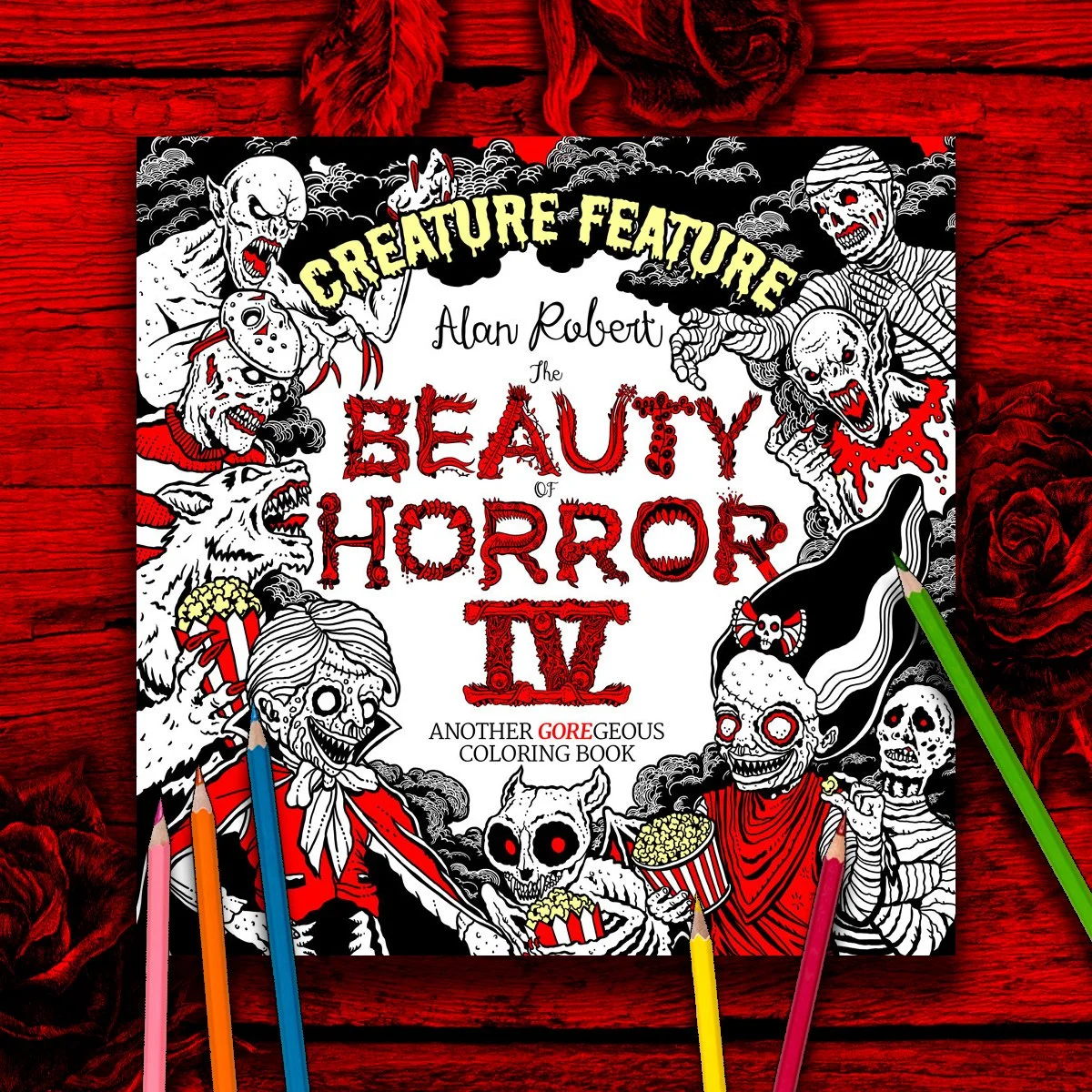 The Beauty of Horror Coloring Books