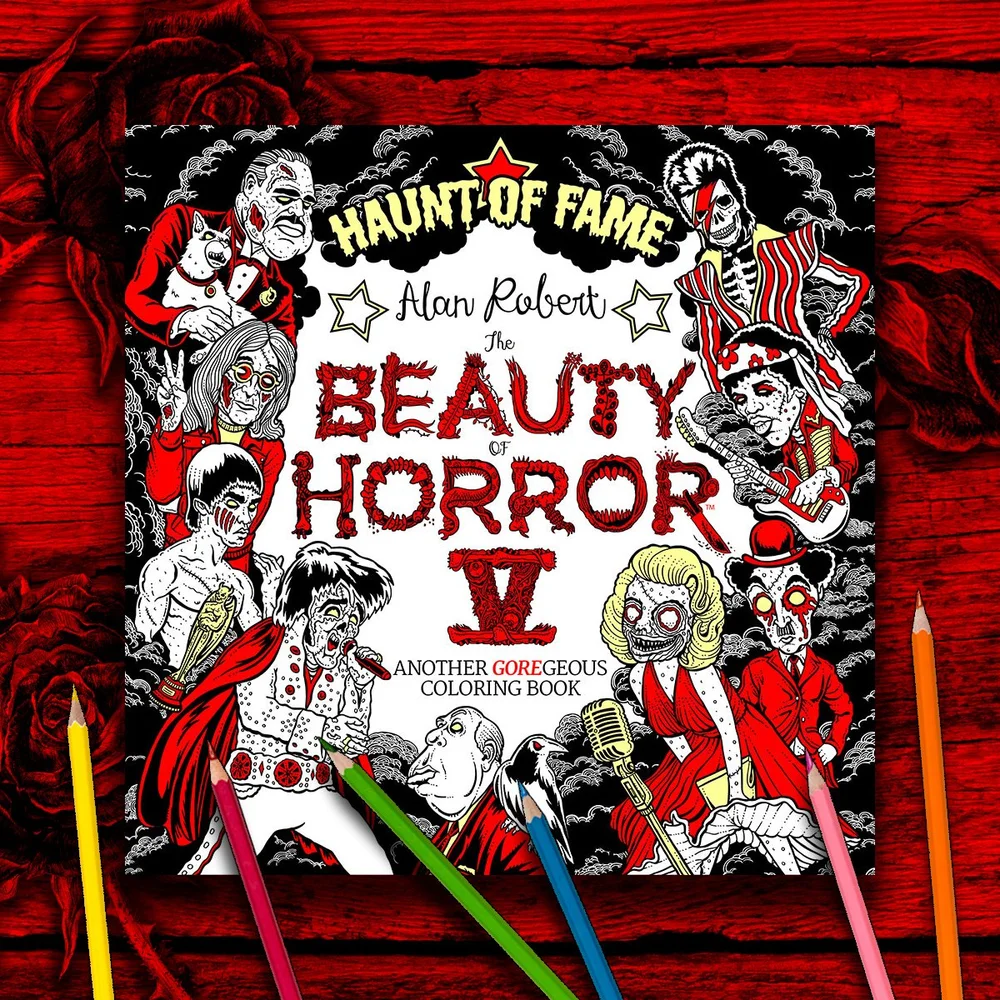 The Beauty of Horror Coloring Books