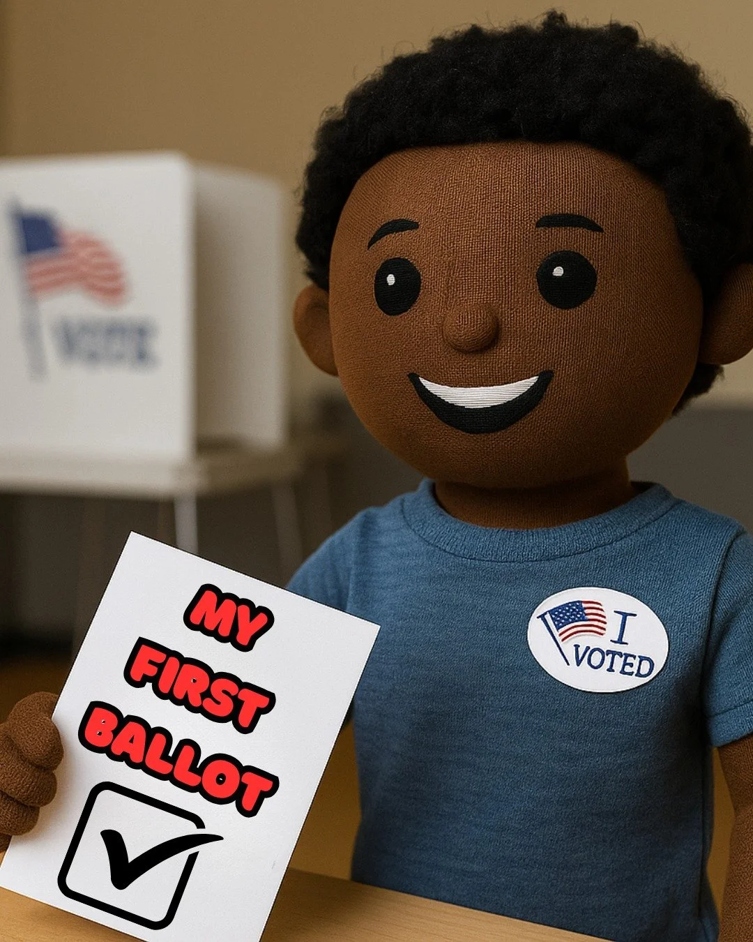 Today we vote for tomorrow&rsquo;s storytellers, dreamers, and change-makers. 🗳️
Show up for the future&mdash;our kids are watching.

#ElectionDay #VoteForKids #DollhouseDay #RepresentationMatters  #FutureVoters #IVoted
