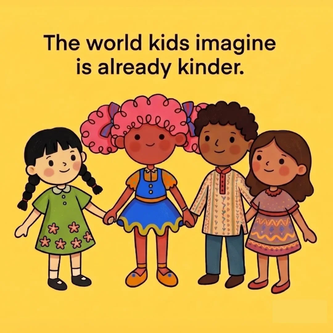 Kids are already learning what it means to care for the world. Through play, they begin to put that care into practice.

When children feel seen, safe, and connected, that care expands outward to people, community, and the planet. 💛🌎

This Earth Da
