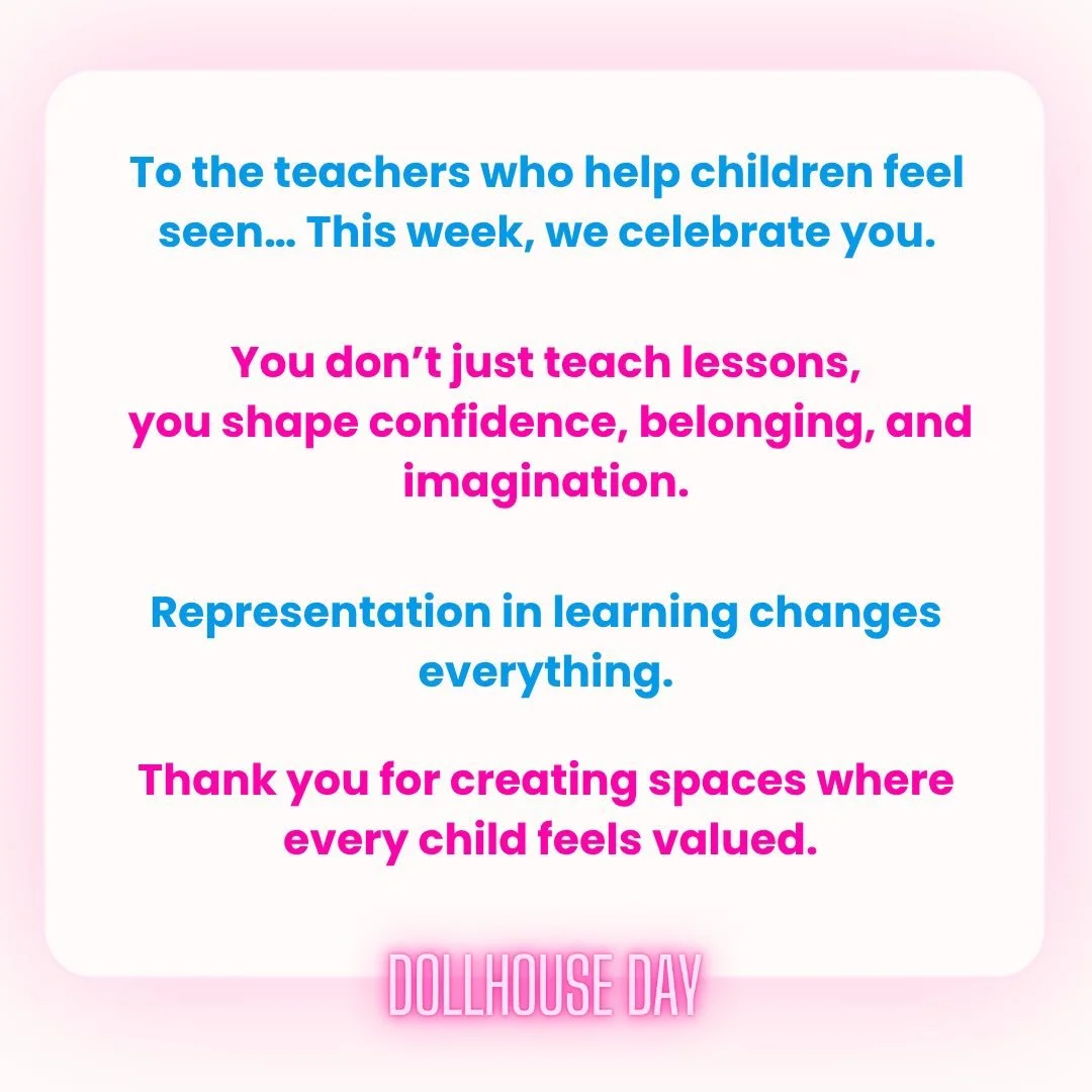 Teachers do more than educate. They create spaces where children feel seen, valued, and confident in who they are.

This Teacher Appreciation Week, we&rsquo;re honoring the educators who make that possible every day.

💛 Tag a teacher who made a diff