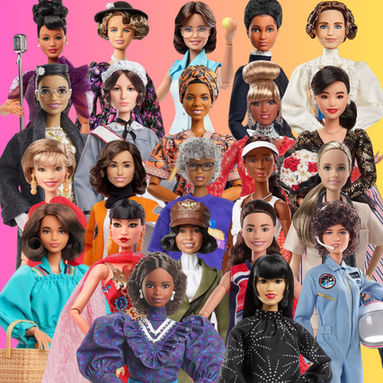 Inspiring Women Dolls from 2018 to 2026: Rosa Parks, Sally Ride, Ella Fitzgerald, Billy Jean King, Florence Nightingale, Maya Angelou, Eleanor Roosevelt, Helen Keller, Dr. Jane Goodall, Madam C.J. Walker, Ida B. Wells, Bessie Coleman, and more
