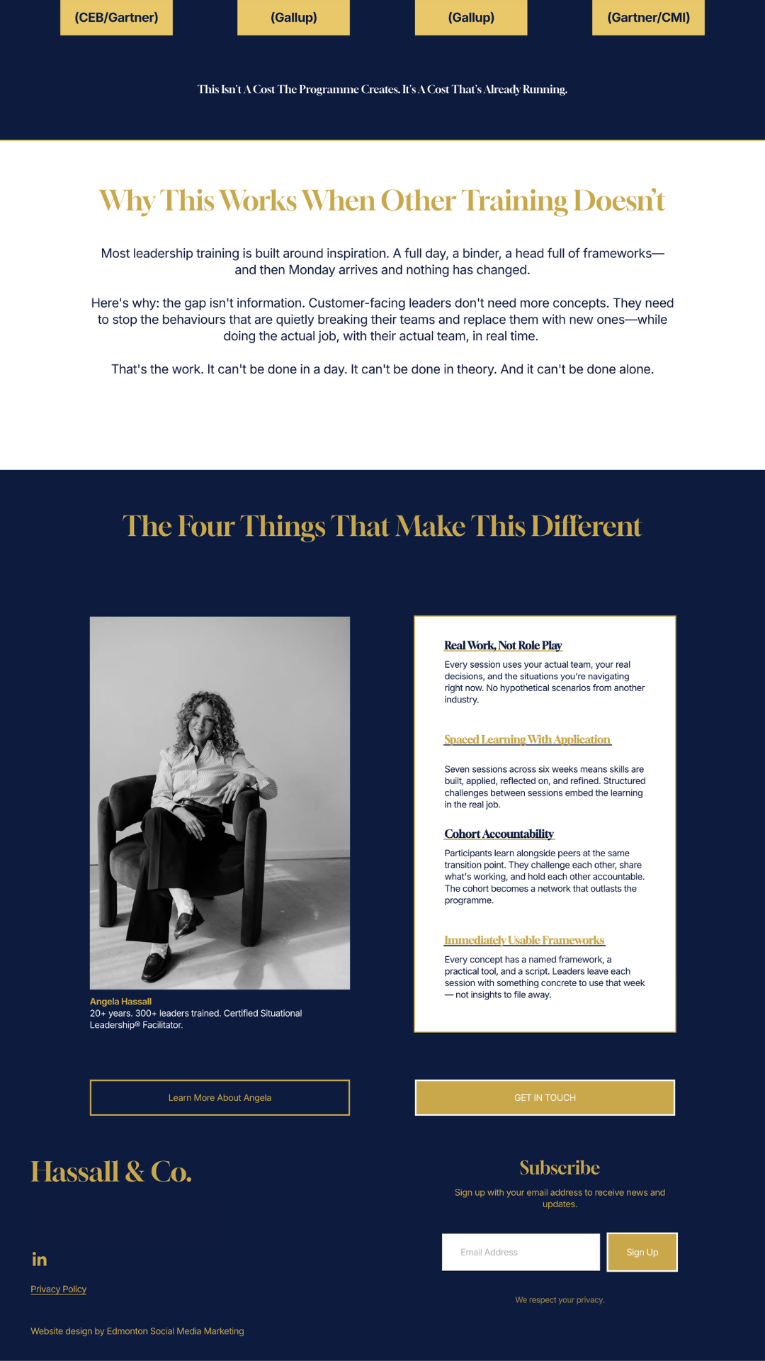 Leadership facilitator website