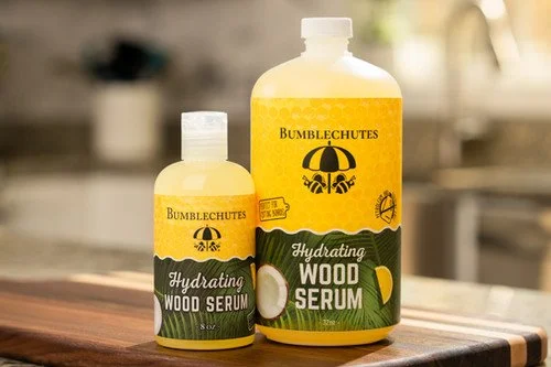 Bumblechutes Wood Serum Food Safe Non Toxic Food Safe Eco Friendly All Natural Sustainable Ingredient Finish Petroleum Free