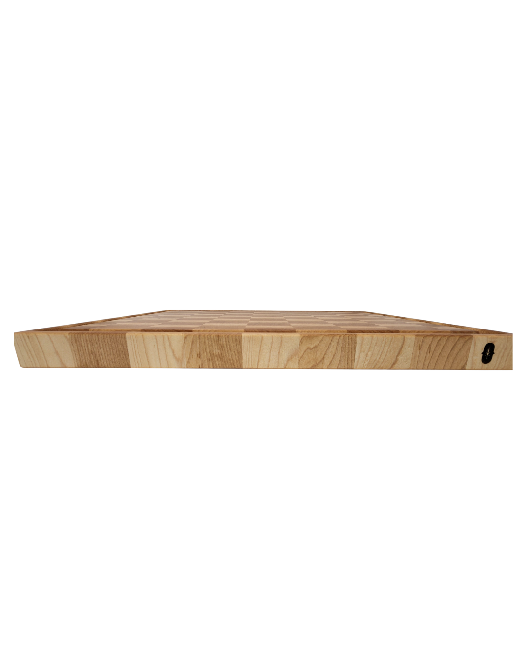 Maple End Grain Cutting Board Side View.png