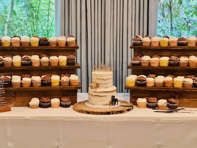 Taylor Wedding Cake and Cupcakes 2024