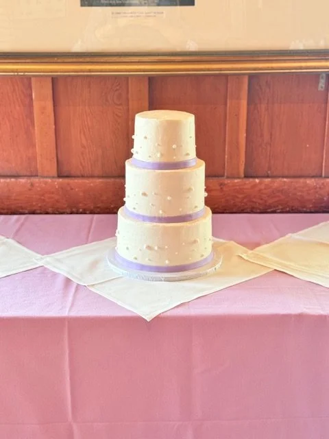 Wood/Gentry Wedding Cake 2025