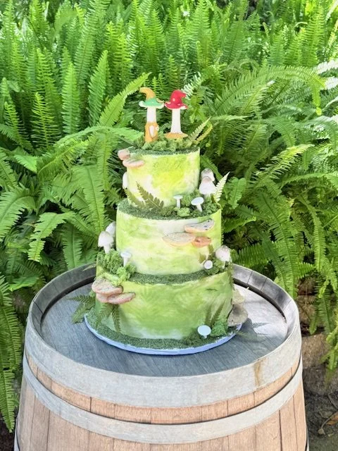 Cierra and Ben Wedding Cake 2025