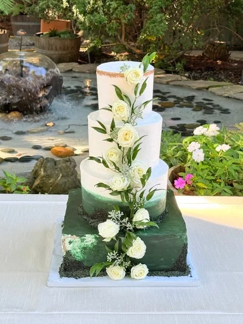 Asia and Max Wedding Cake 2025