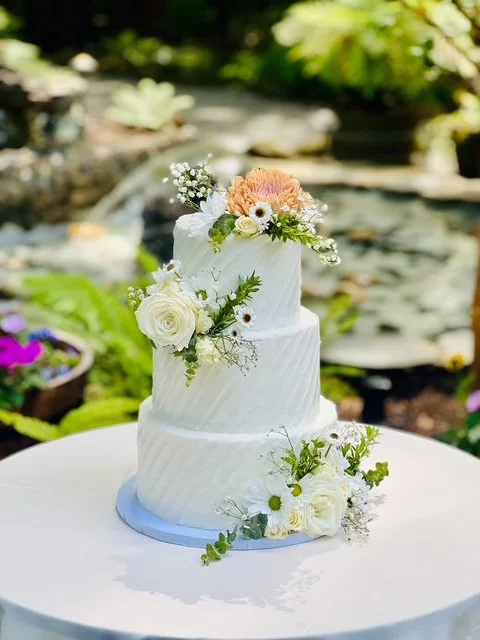 Jaylyn and Wayne Wedding Cake 2024