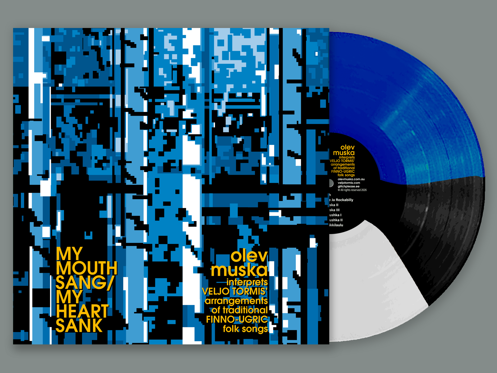 Olev Muska "My Mouth Sang / My Heart Sank" vinyl