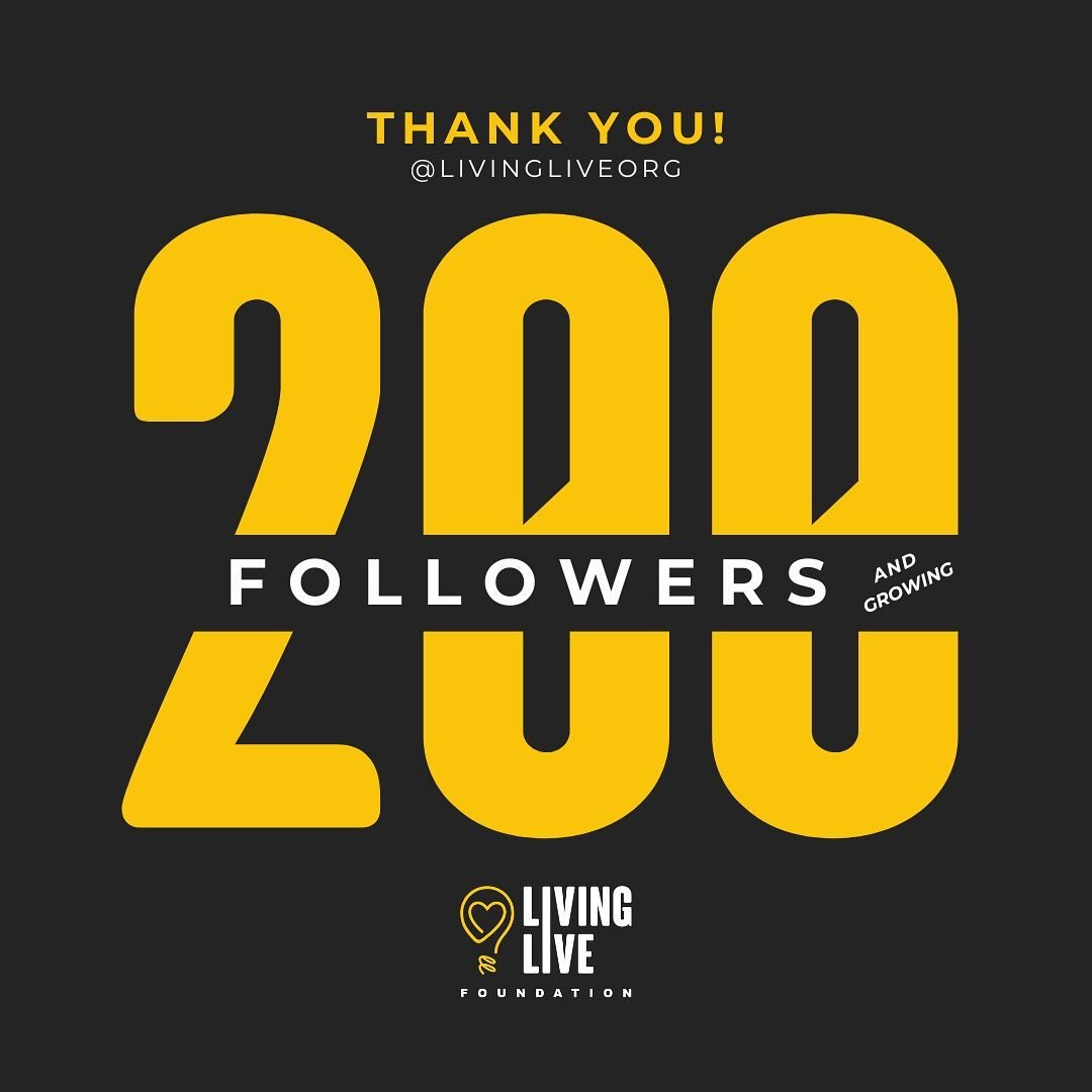 Our Living Live family is growing, and we can&rsquo;t thank you enough! 🥹💛🫶🏾

Share our @livingliveorg page and the amazing work we&rsquo;re doing with your friends and family. 

To donate to our fundraiser text &ldquo;LIVINGLIVE&rdquo; to 44-321